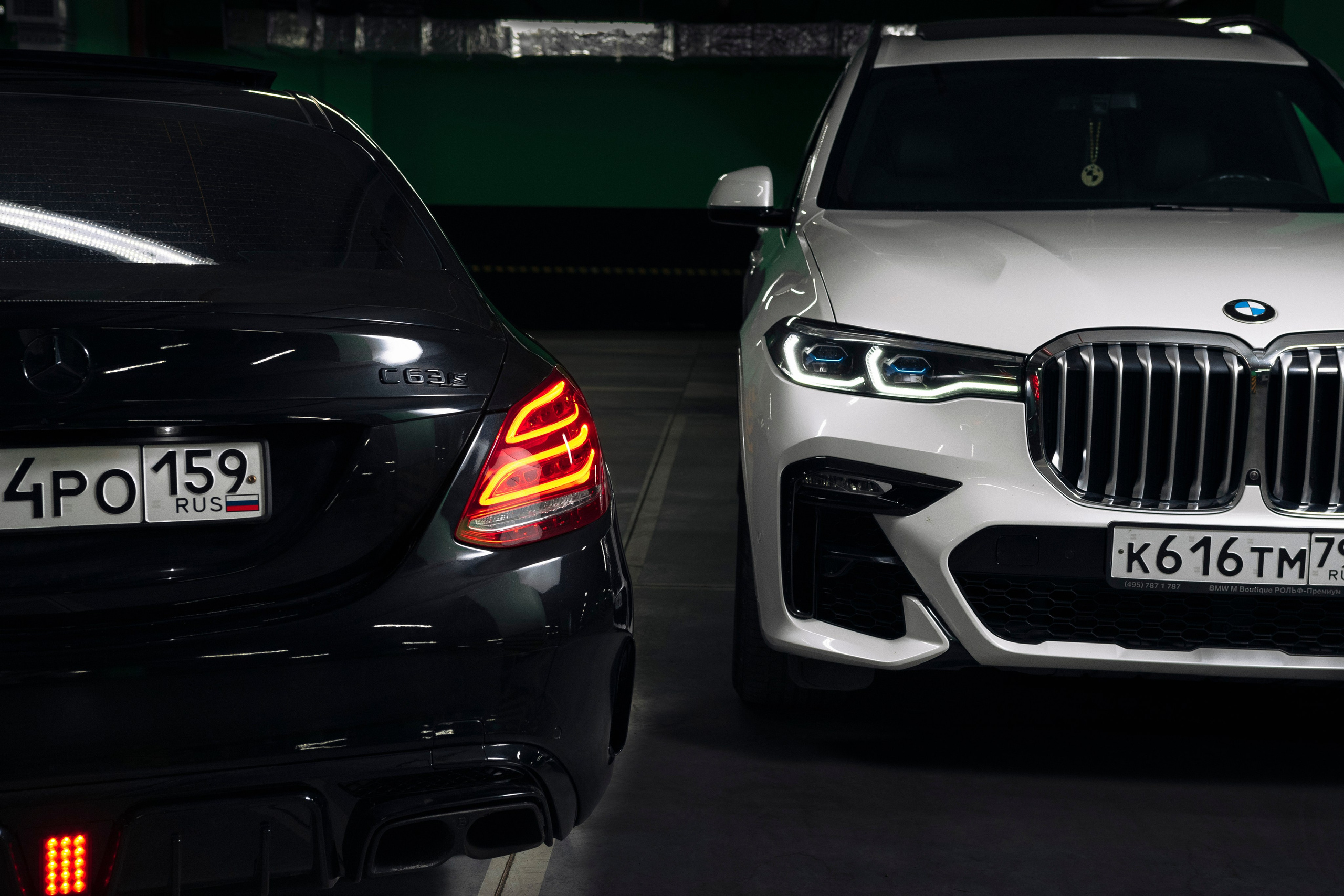 Mercedes-Benz C 63 AMG S. Портретный фотограф Москва Белогорцев Сергей