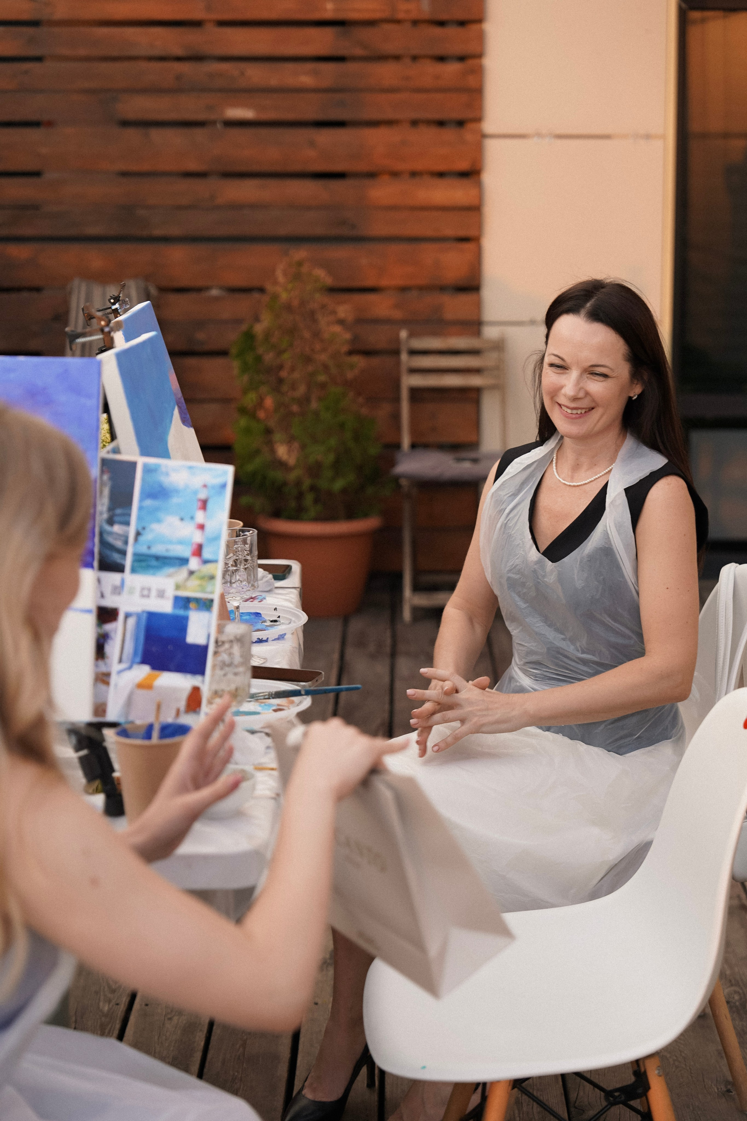 Девичник на террасе. Фотограф с психологическим образованием
