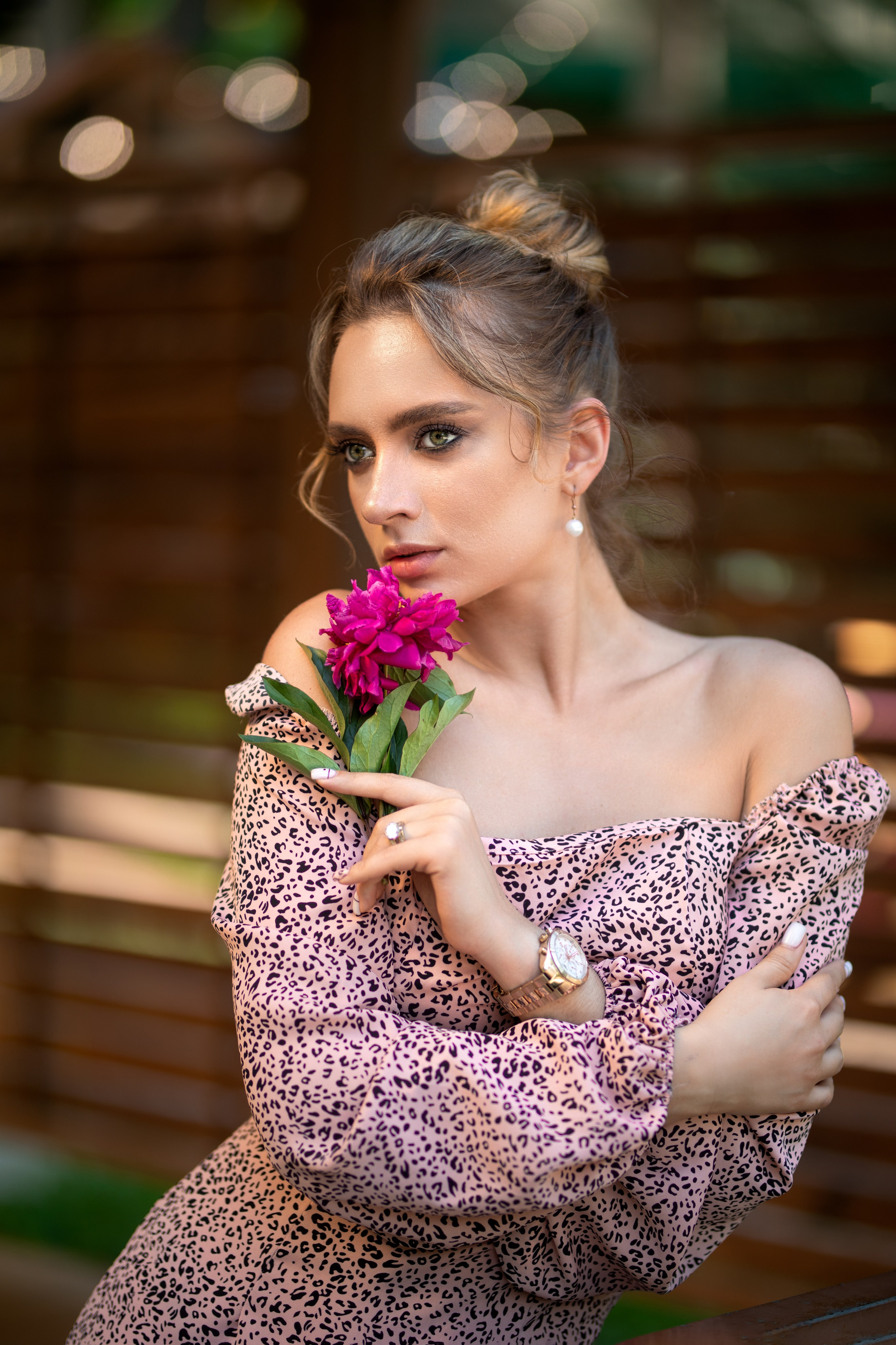 Съемка с Викторией в парке в формате для «себя»