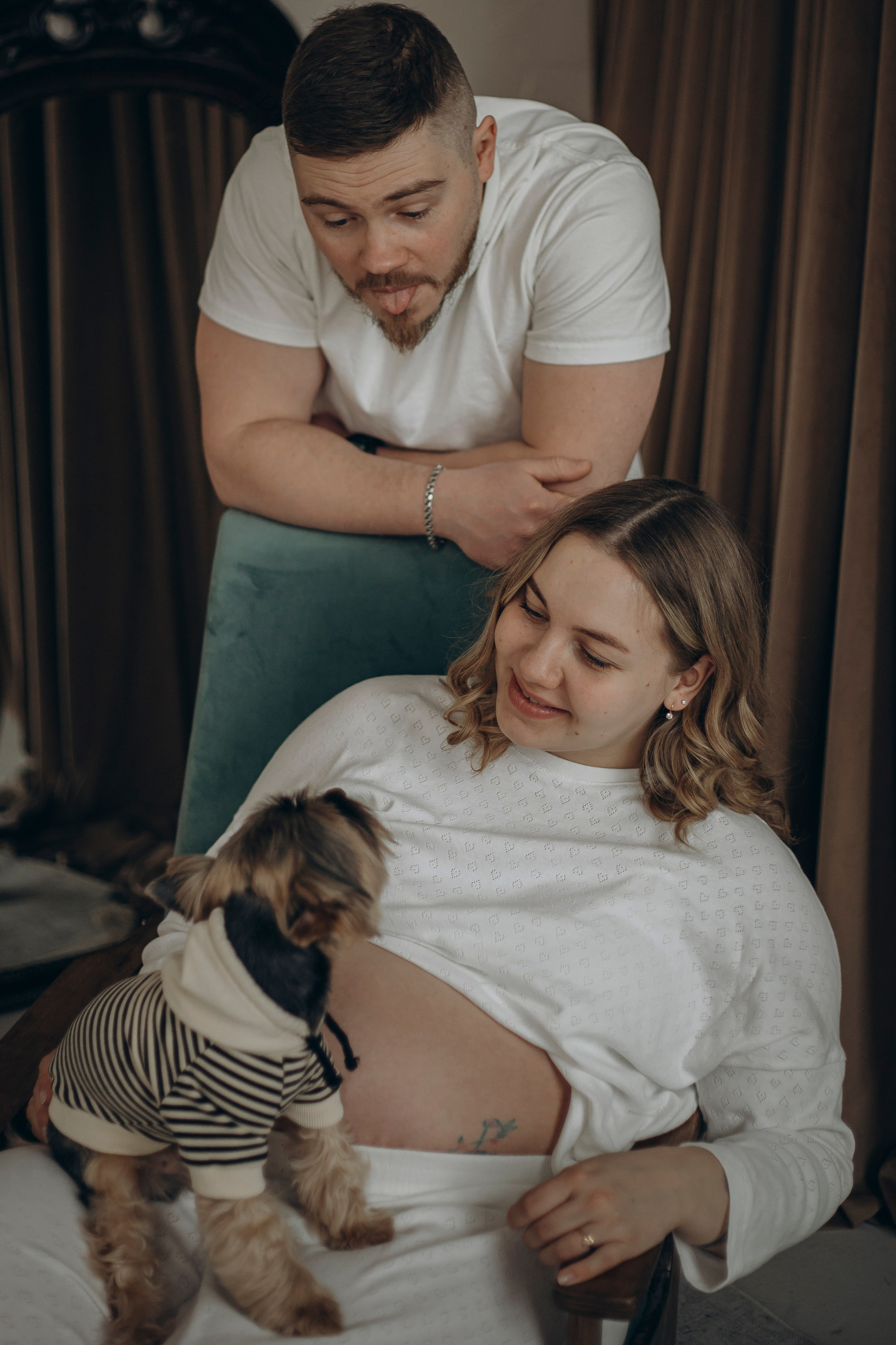 Сьемка в ожидании. Семейный и детский фотограф в Рязани Васюгова Мария