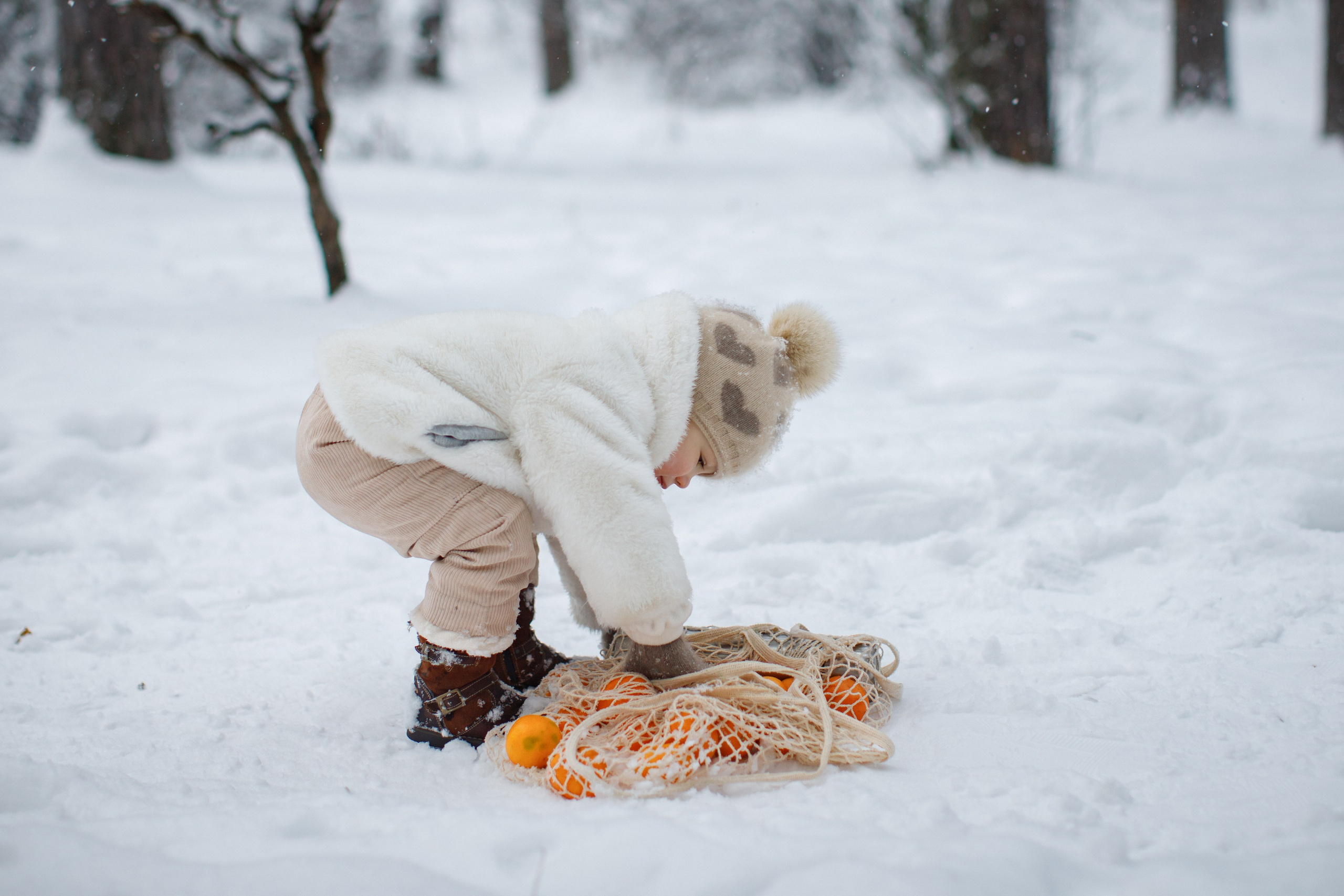 Зимние объятия. Детский и семейный фотограф Мария Киселёва. Москва