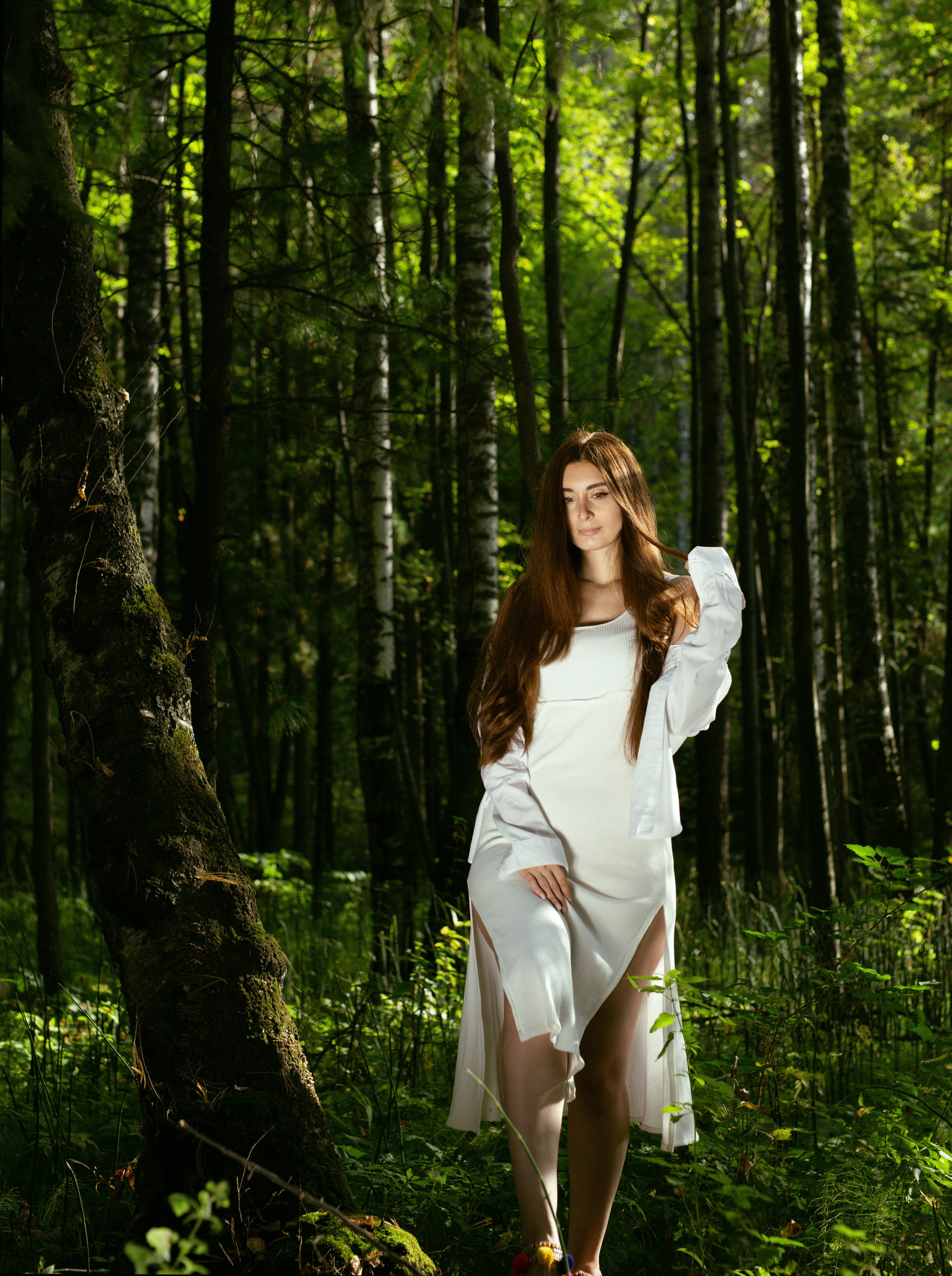 Personal photoshoot. Sasha Shu — retoucher and photographer
