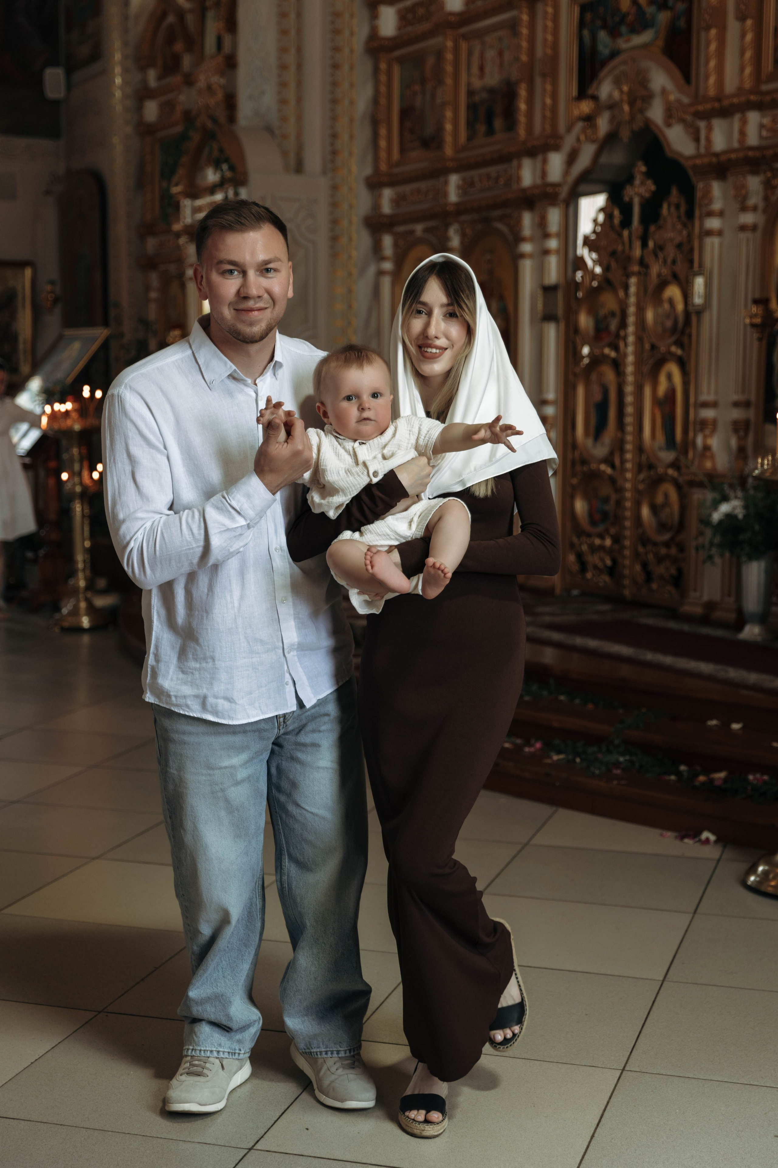 Таинство Крещения Льва. Фотограф Сальск Катерина