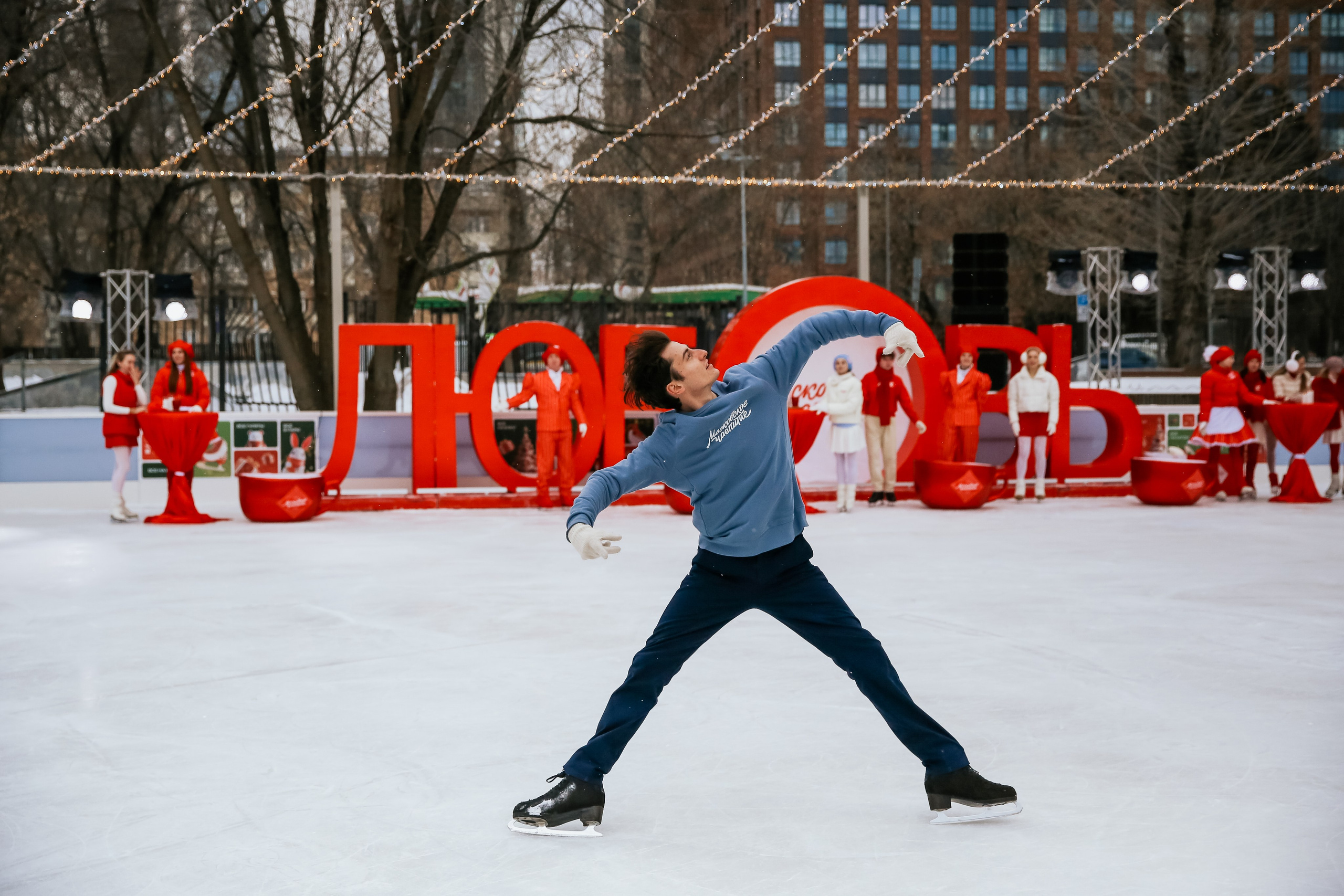 Ледовое шоу Сити каток Московское Чаепитие. Фотограф и видеограф Анна Домашенко