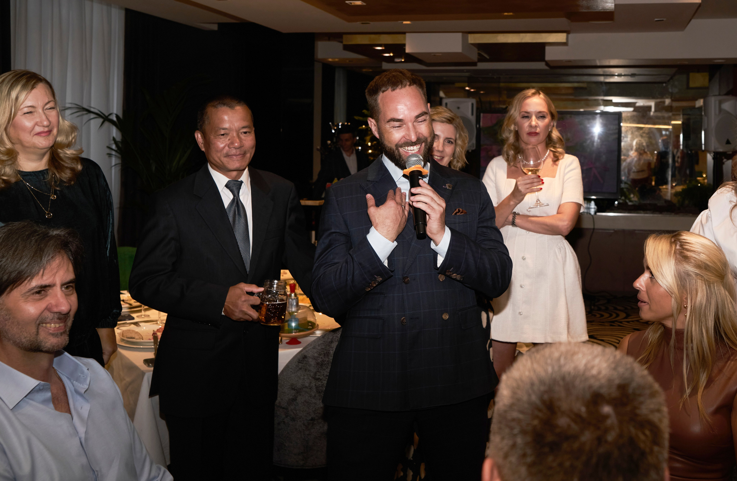 Юбилей Наталии в ресторане отеля Domina. Свадебный, семейный и контент фотограф в Санкт- Петербурге Елена Грие