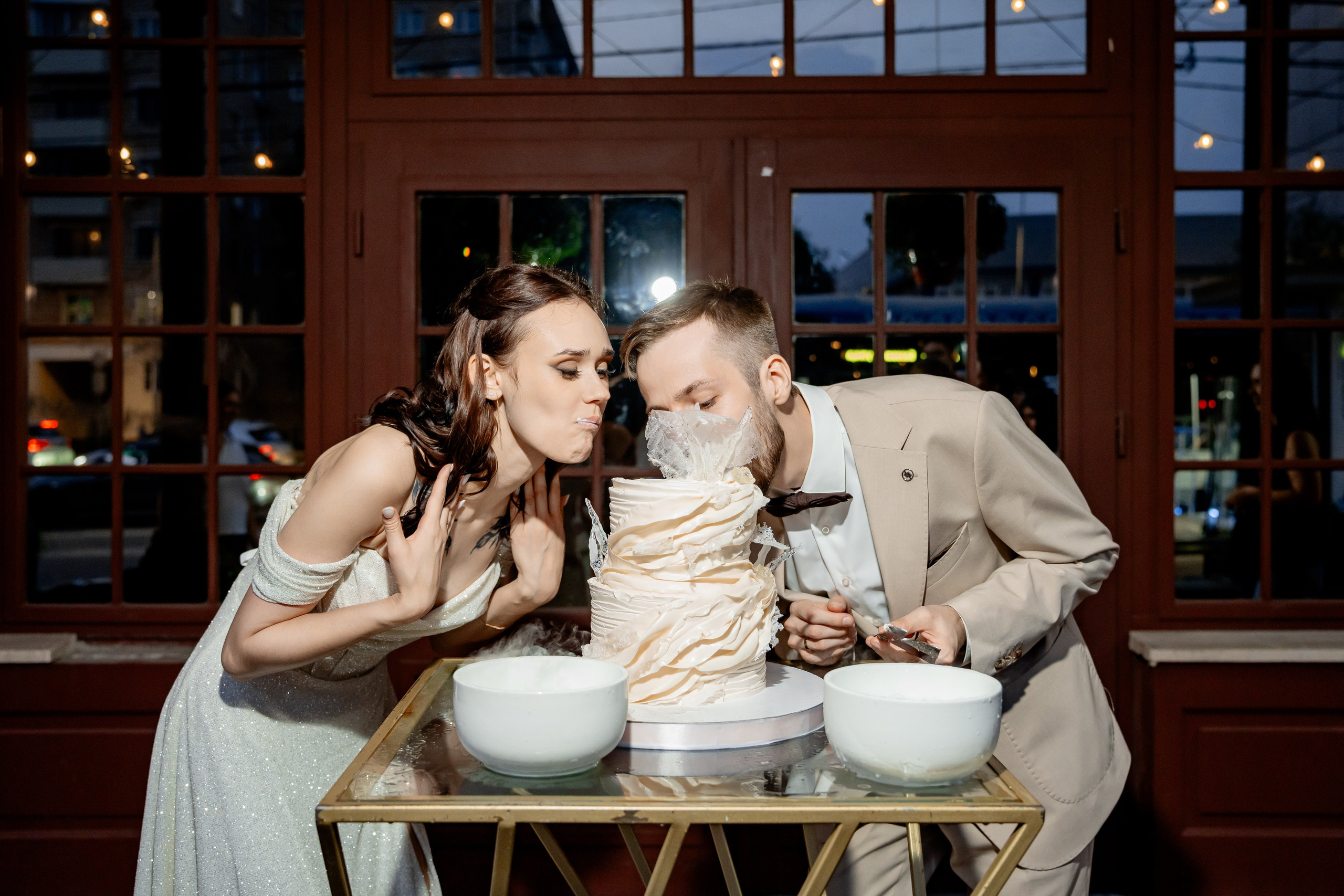 Кирилл и Милана, выездная регистрация, прогулка, банкет в Ya-cafe. Фотограф и видеограф в Москве и Московской области Мария Вишня
