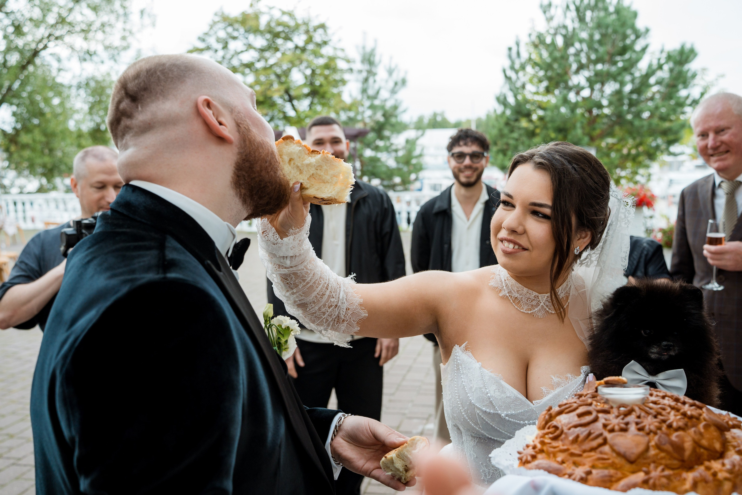 Максим и Олеся, выездная регистрация и банкет. Яхт-клуб Аврора. Фотограф и видеограф в Москве и Московской области Мария Вишня