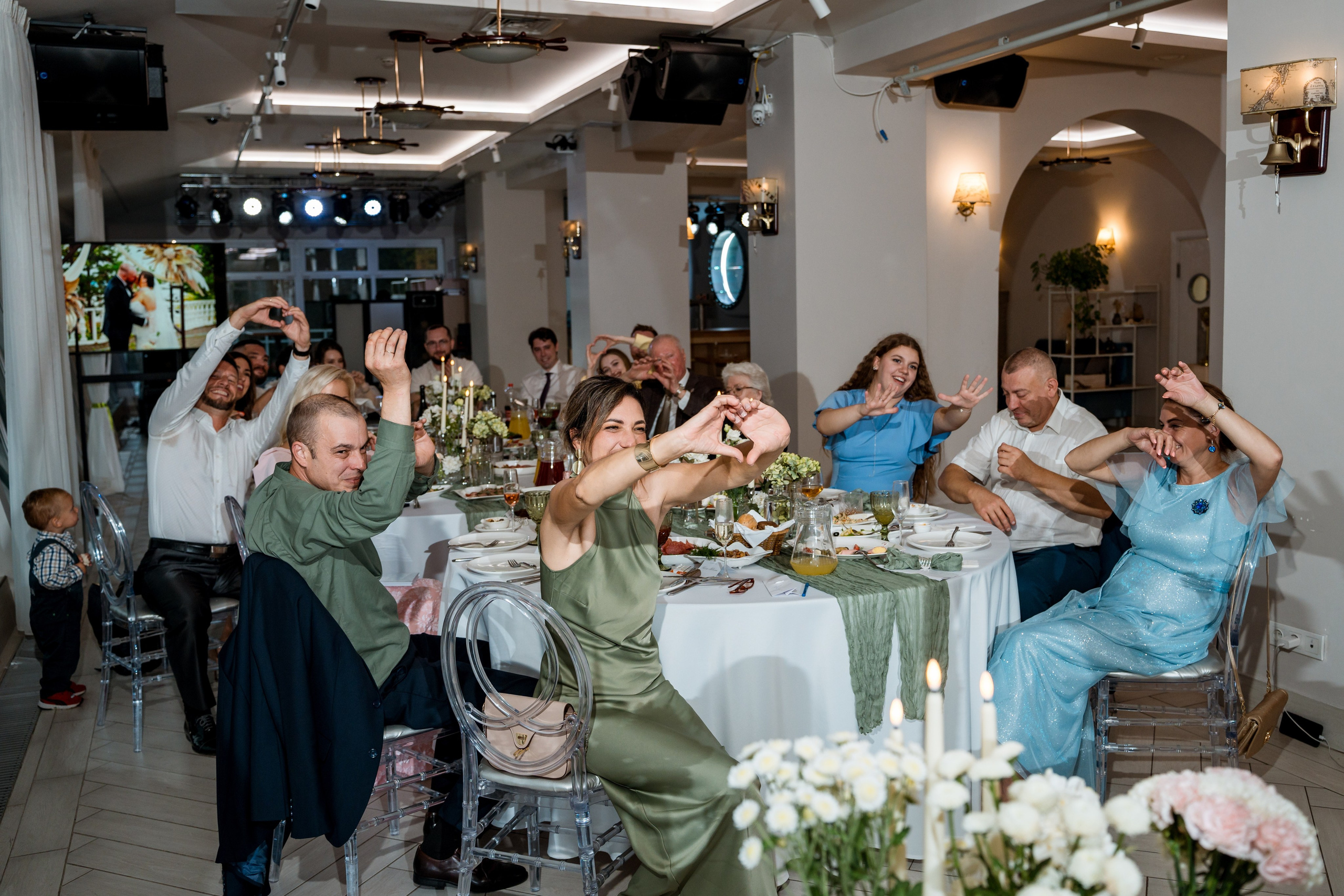Максим и Олеся, выездная регистрация и банкет. Яхт-клуб Аврора. Фотограф и видеограф в Москве и Московской области Мария Вишня