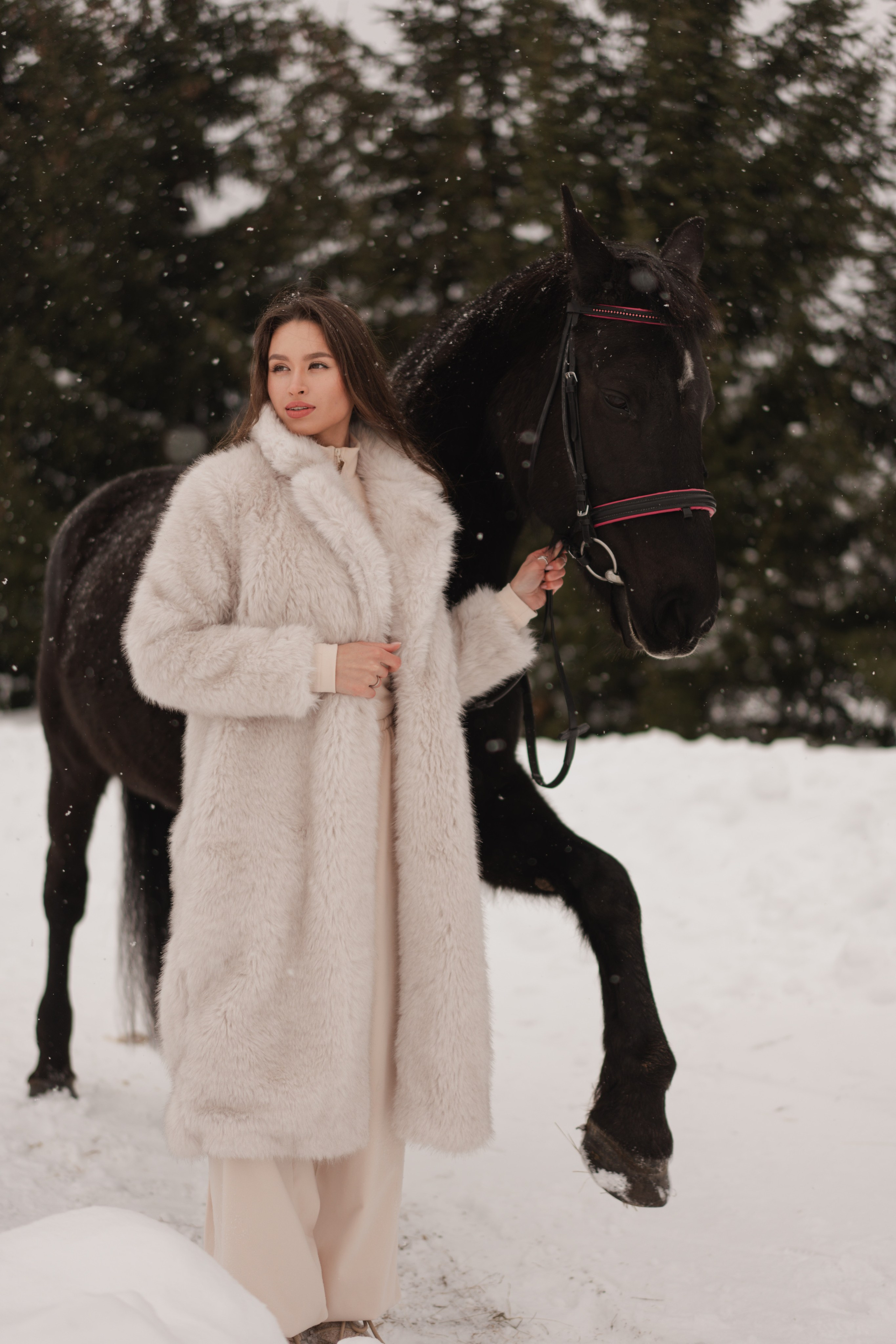Зимнее ранчо. Свадебный фотограф видеограф в Москве и Санкт-Петербурге
