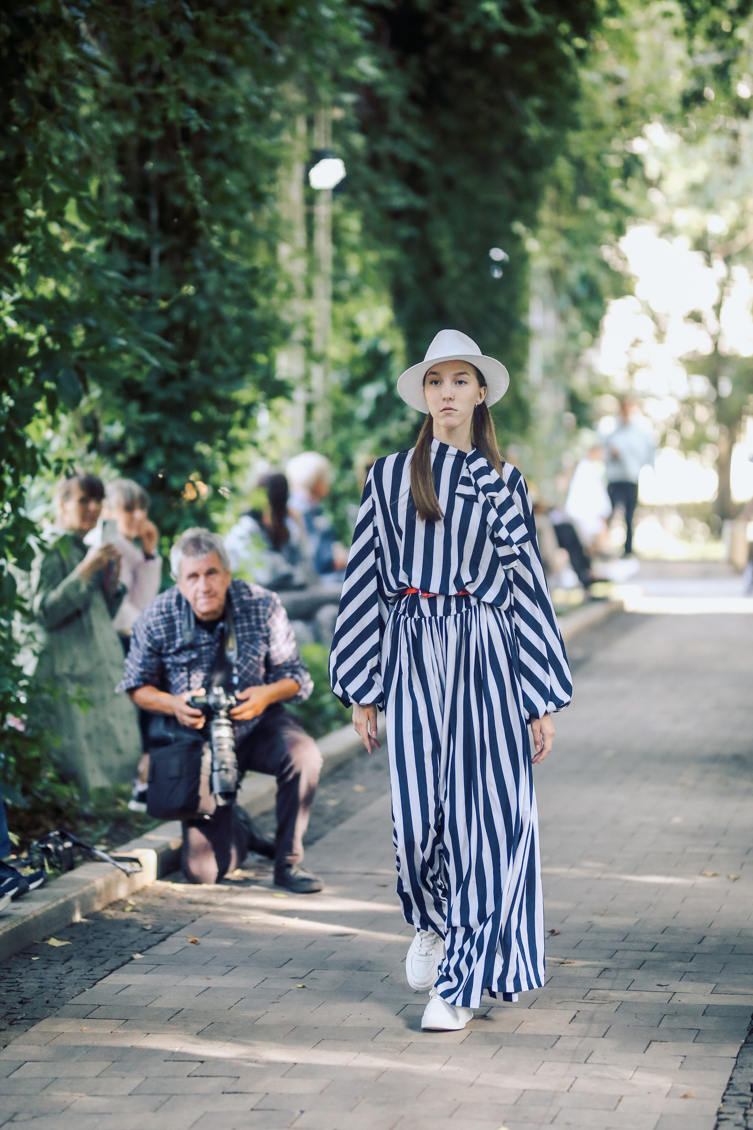 Зелёный подиум. Фотограф Анастасия Залевская