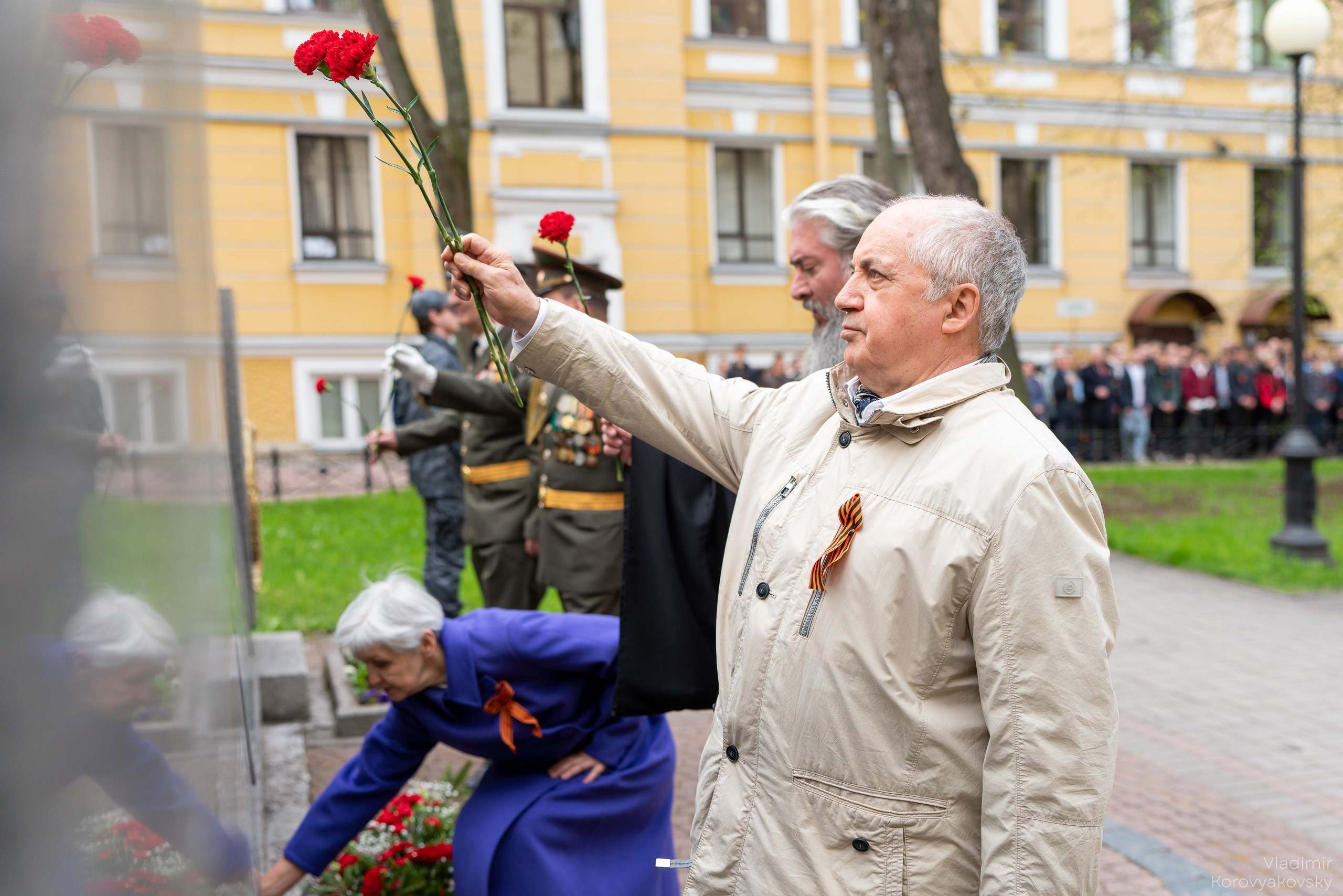Мероприятия ко Дню Победы. Фотограф Владимир Коровяковский