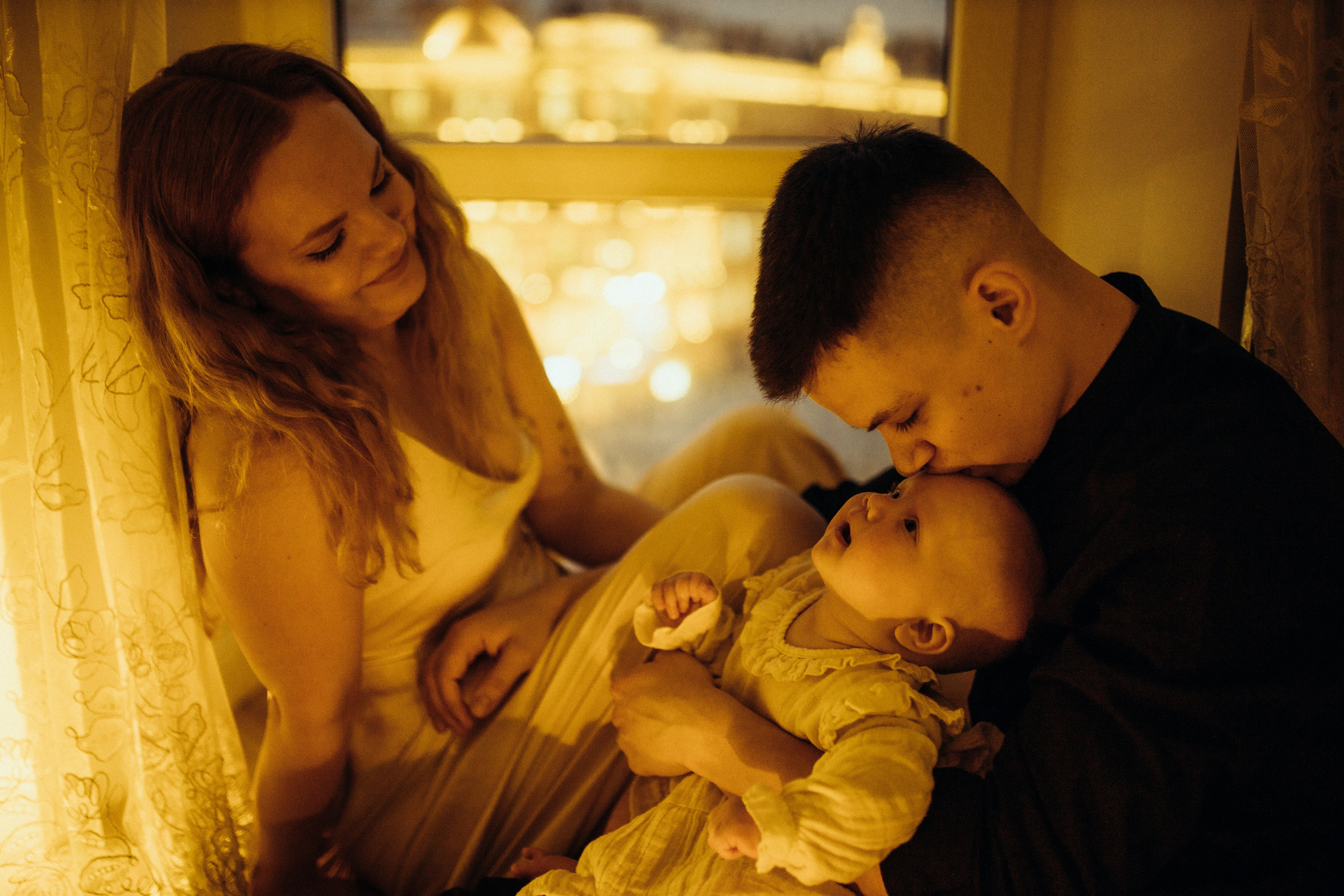 Уютный вечер. Семейный, свадебный фотограф в Санкт-Петербурге Helmoon