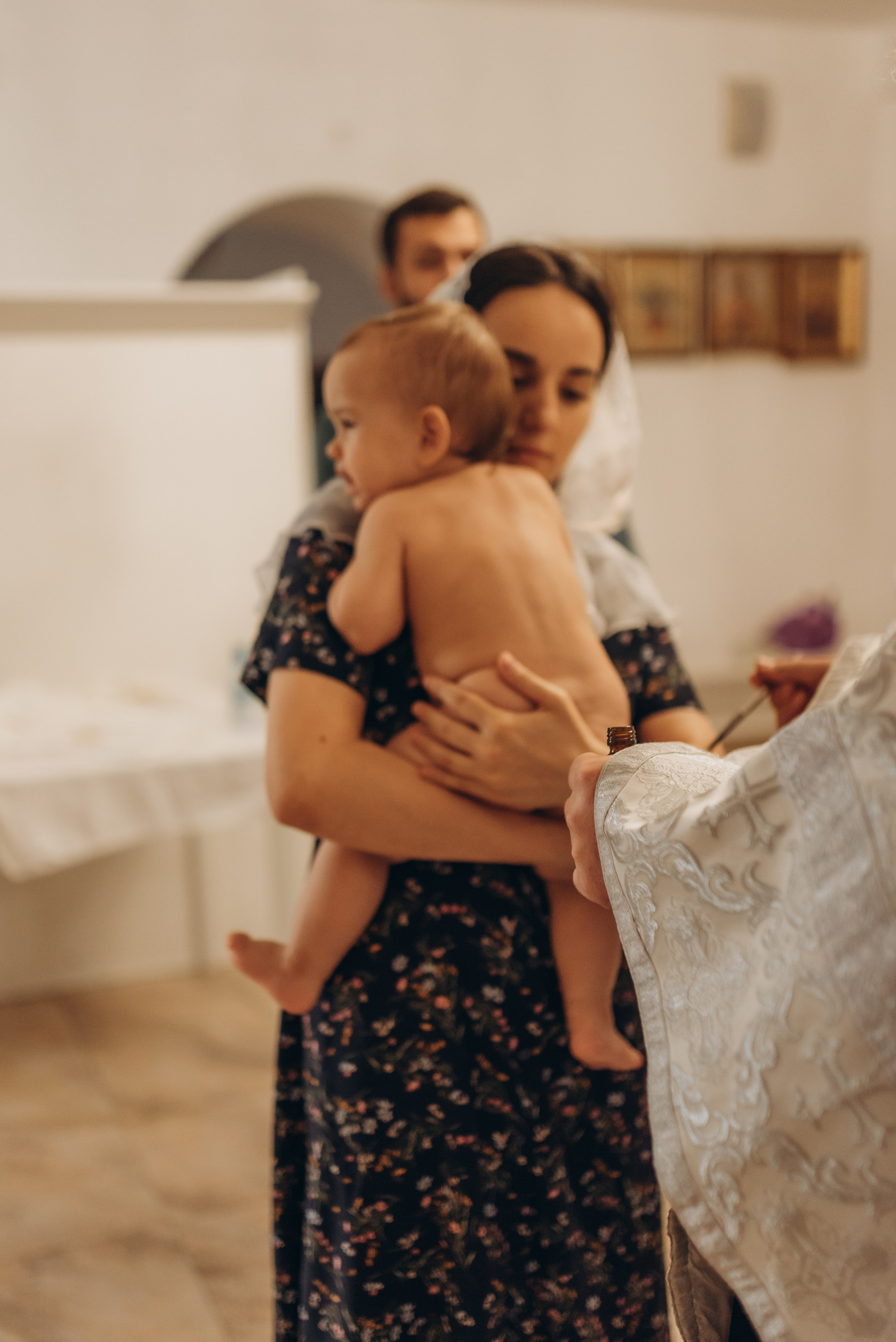 Крещение Александры. Семейный фотограф в Ростове-на-Дону Мария Панарина