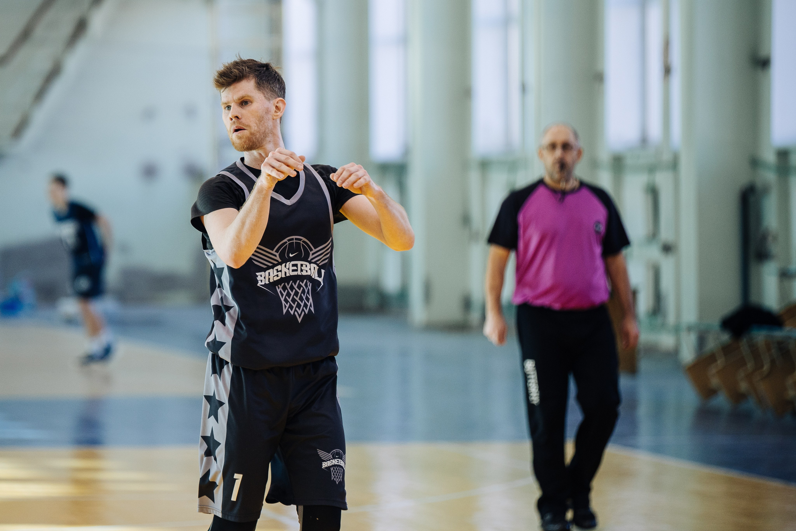 Любительский Чемпионат Магнитогорска по баскетболу // 09.02.25. Денис Прохоров Фотограф в г. Магнитогорск