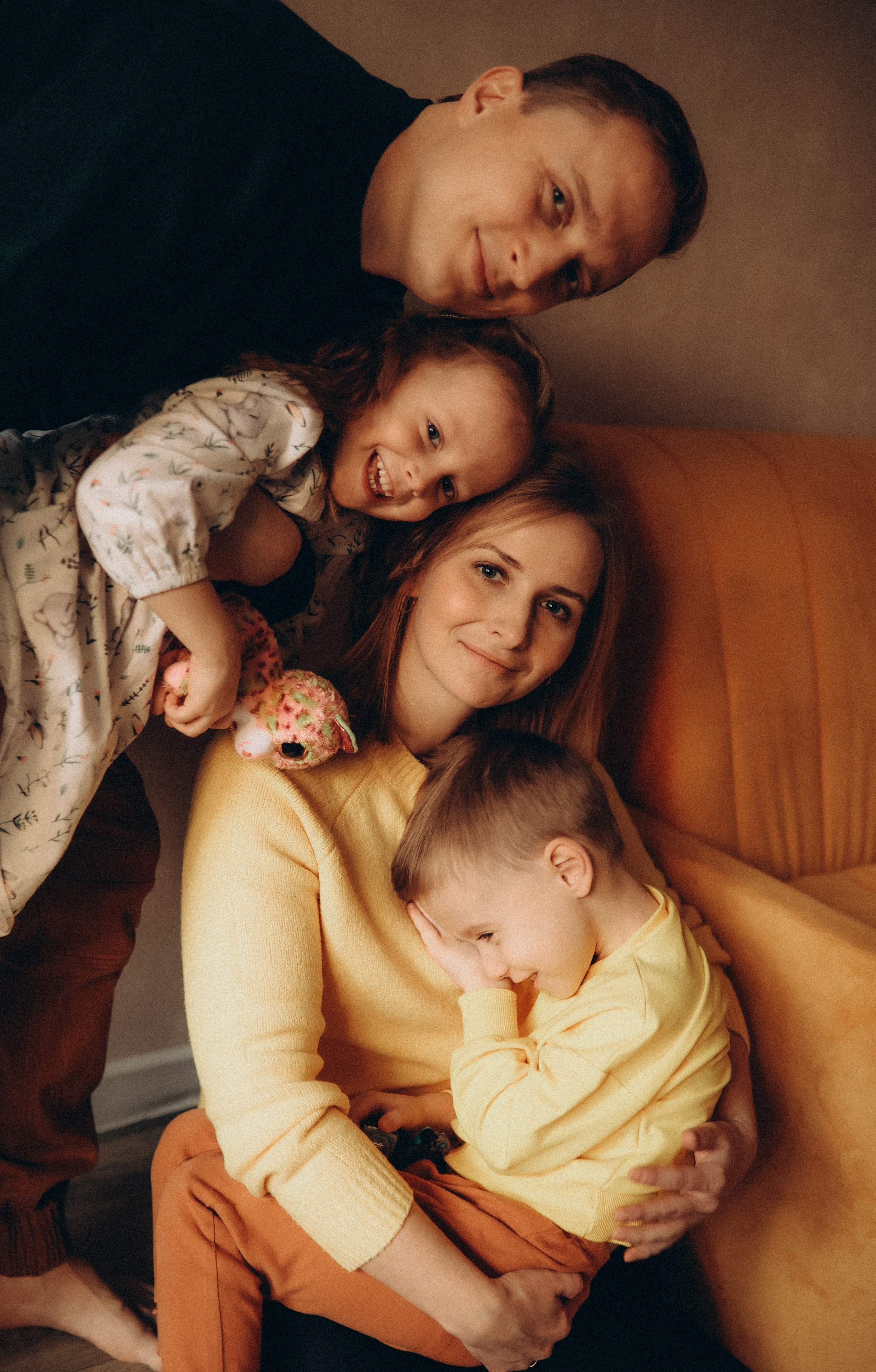 Семейная новогодняя фотосессия. Семейный фотограф в Москве и Люберцах Юлия Гуськова