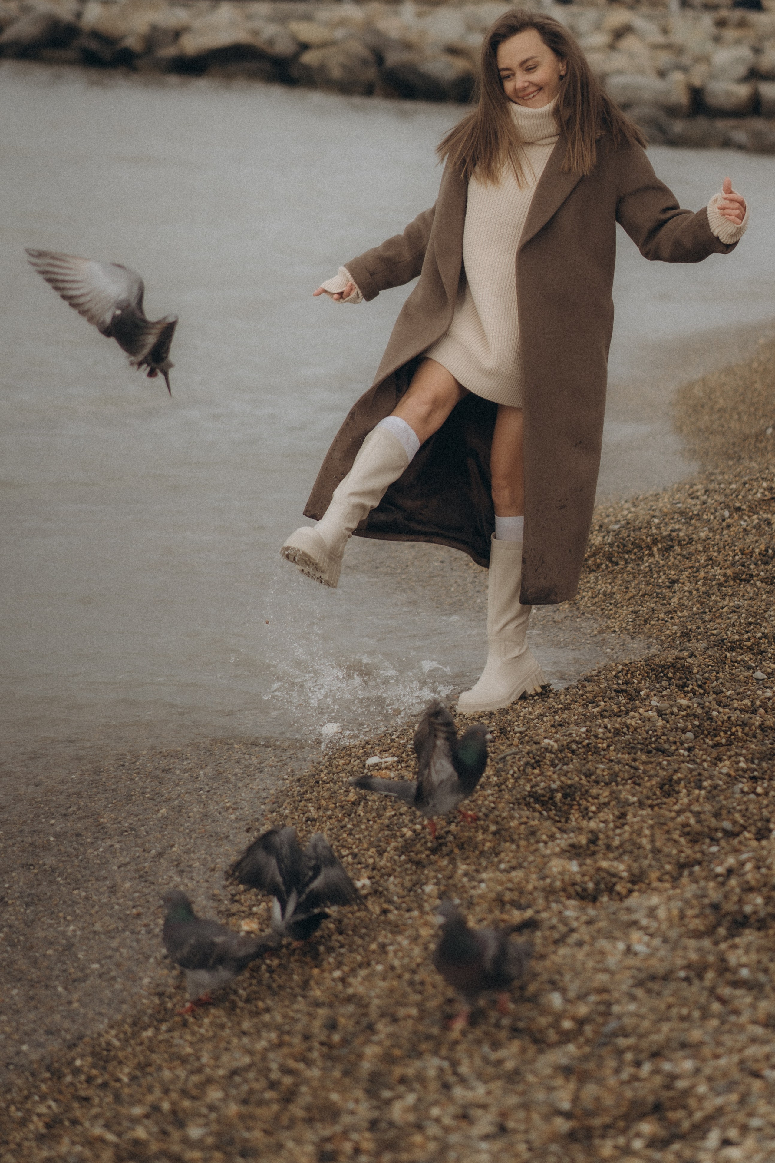 Лена чайки. Дмитриева Светлана женский и семейный фотограф Рига, Москва, Геленджик