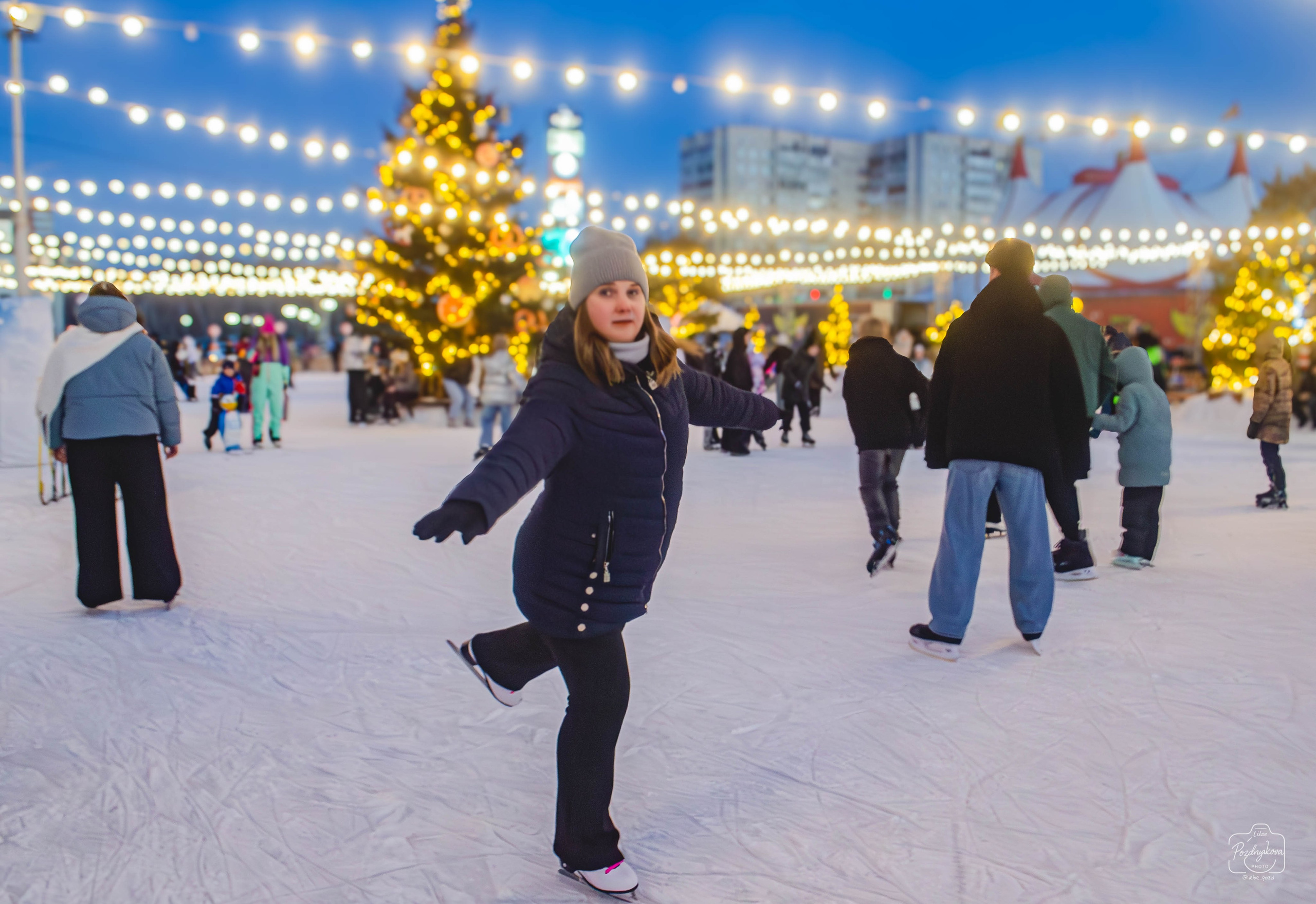 Каток Galaxy Барнаул |Татьяна Шибких|11.01.2026. Фотограф-видеограф Познякова Любовь