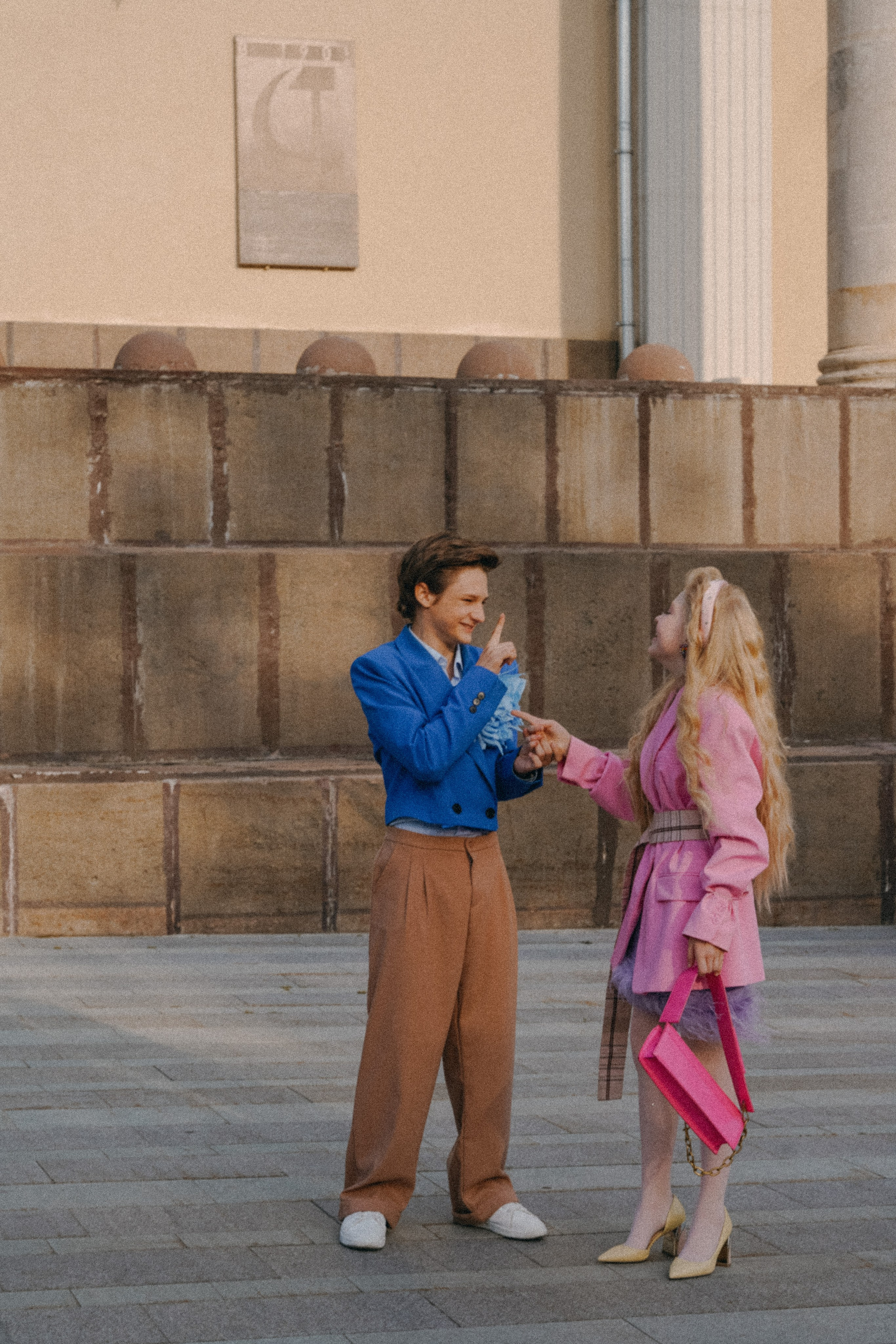 Стиляги у дворца на Яузе. Валерия Никишина