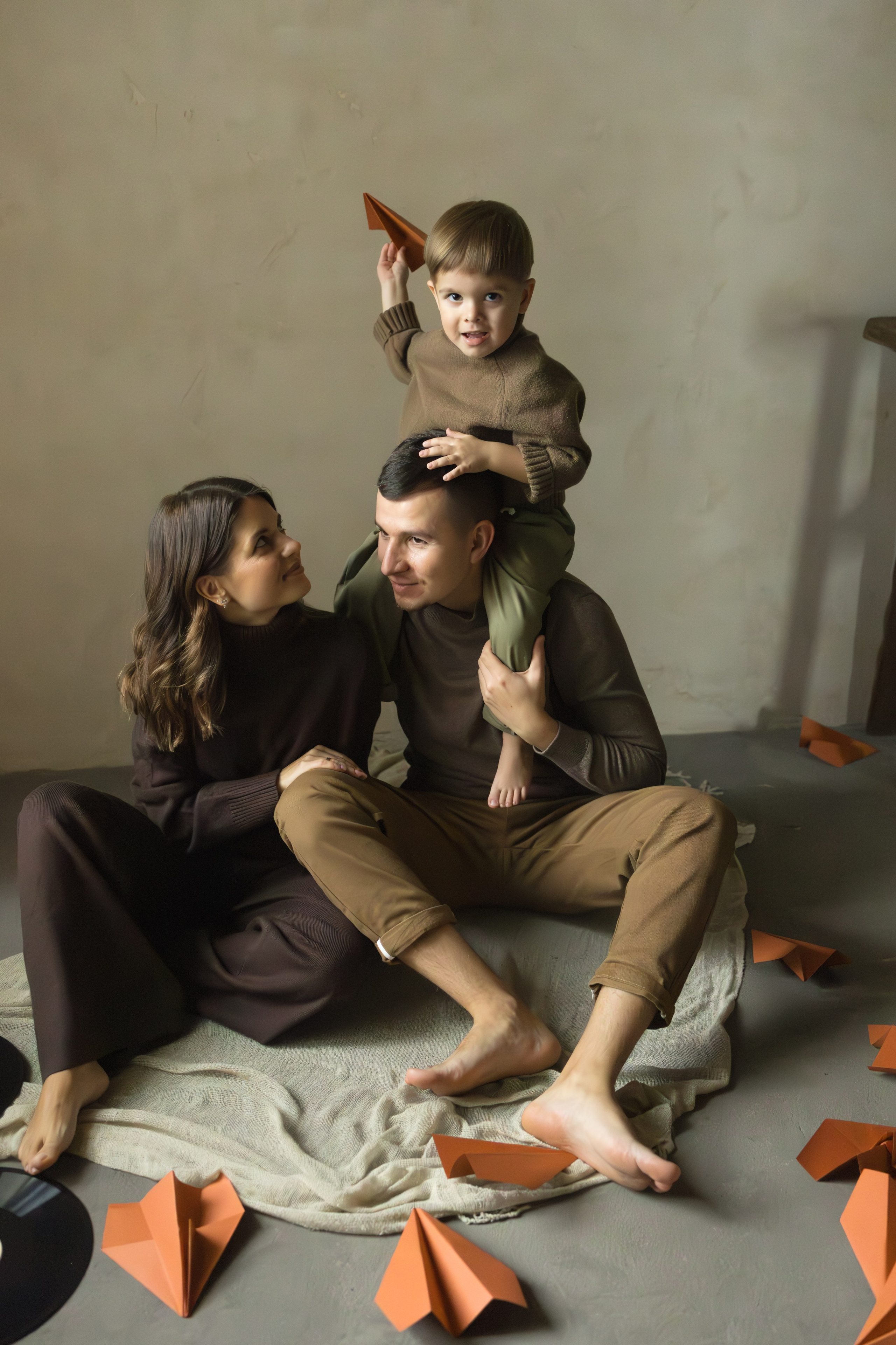 Волшебство и мандарины. История для Максима. Семейный и детский фотограф в Санкт-Петербурге — Лаврова Ольга