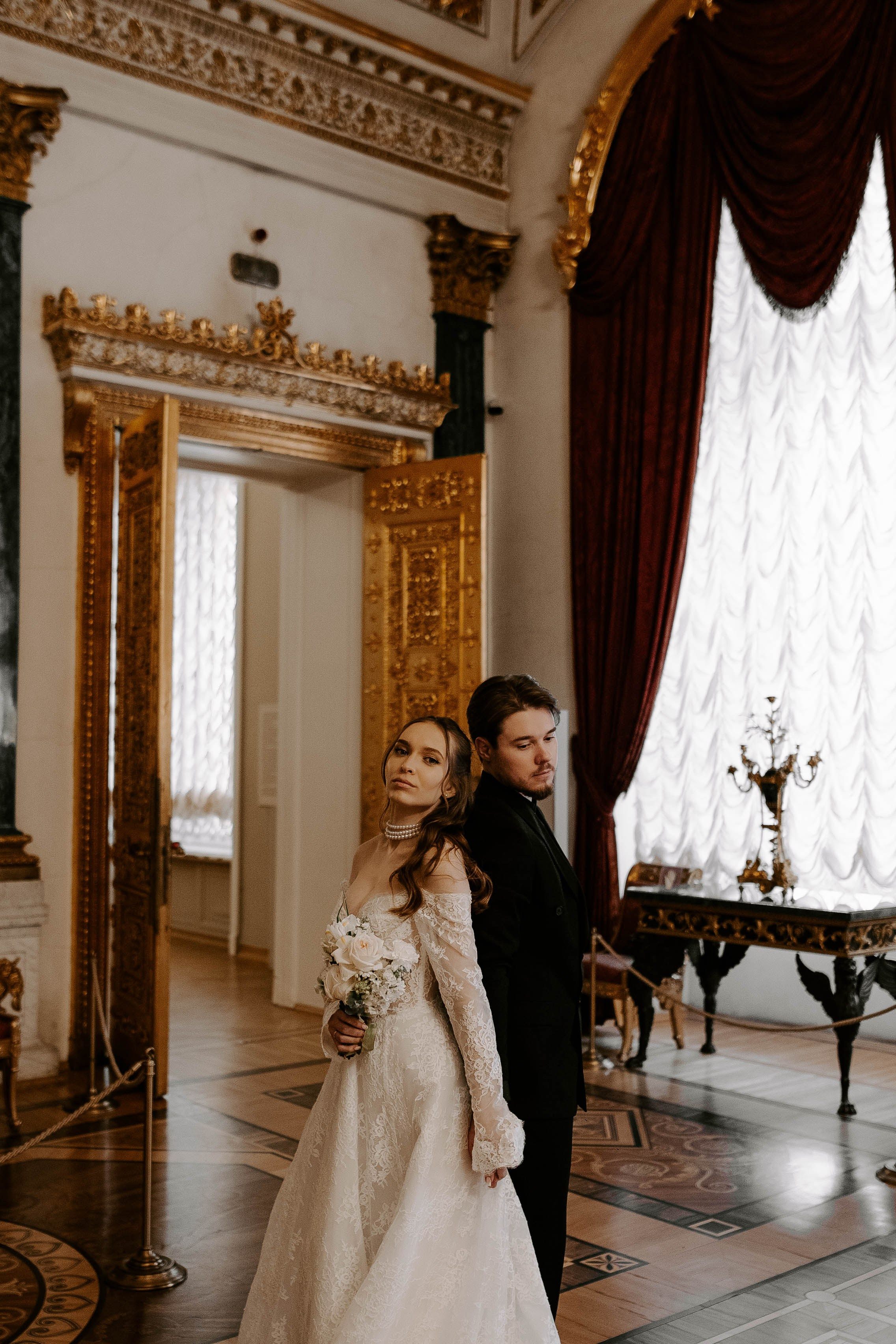 Ольга и Глеб / Эрмитаж. Фотограф Veronika Potaseva