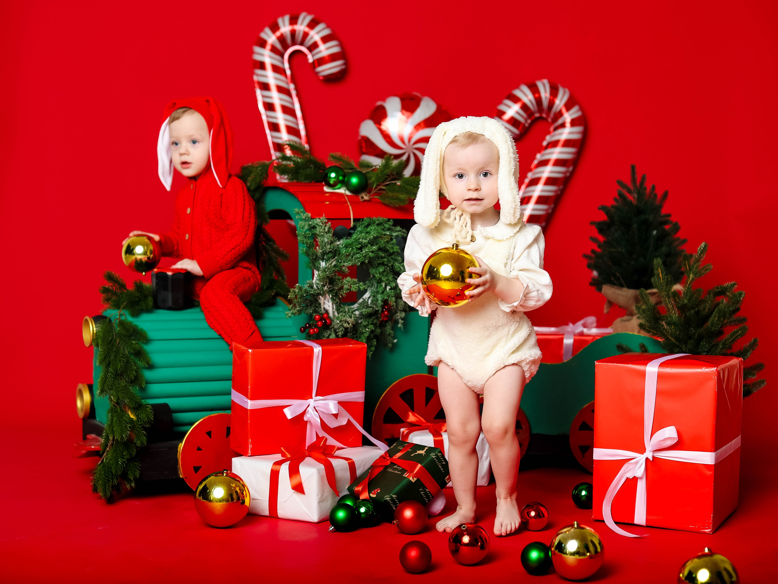 Новогодняя фотосессия на годик, два и три!. Семейный и детский фотограф Москва Елена Екимова 8926-895-38-86