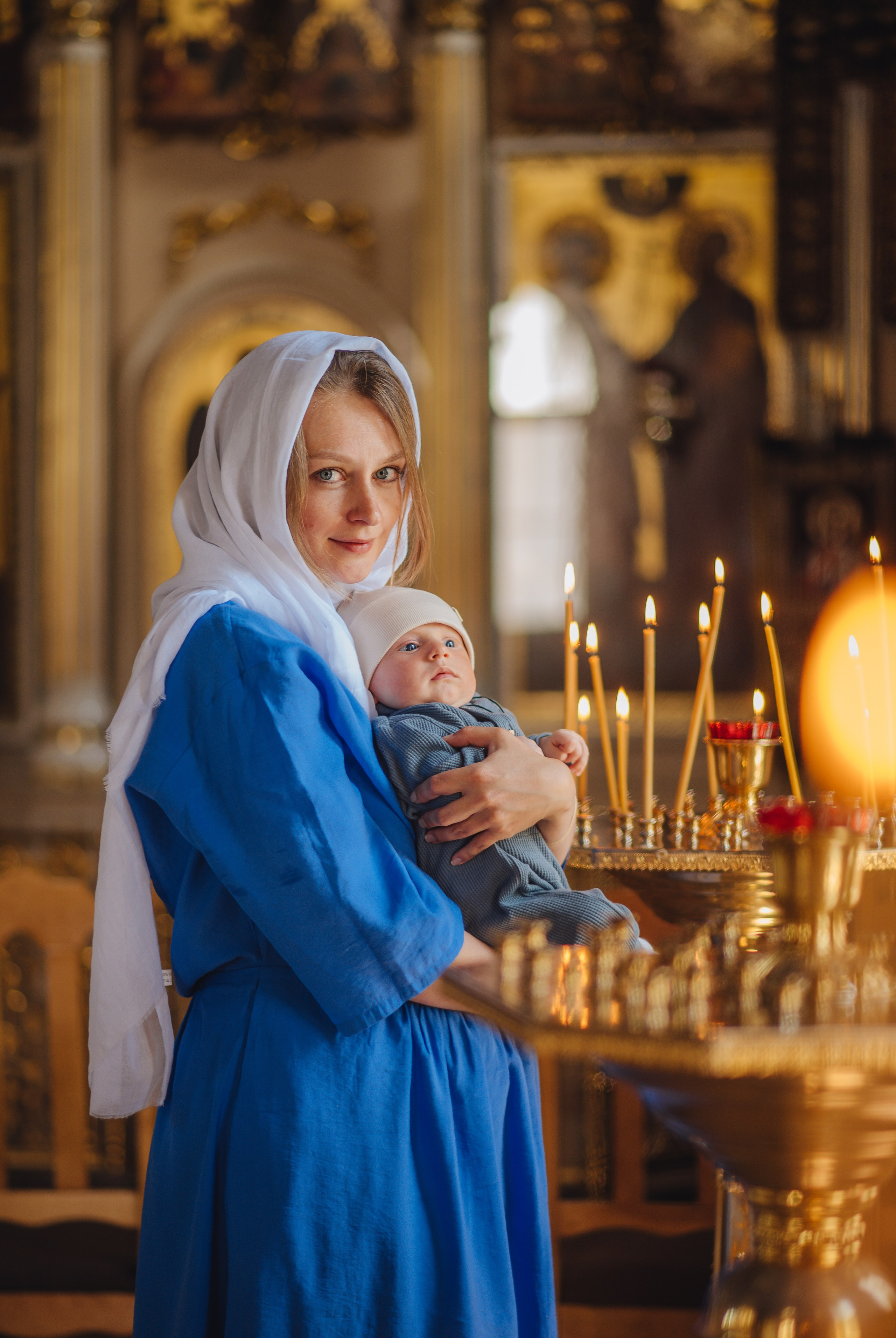 Таинство Крещения Мирона. Семейный, детский и свадебный фотограф в Черкесске Виктория Голубенко