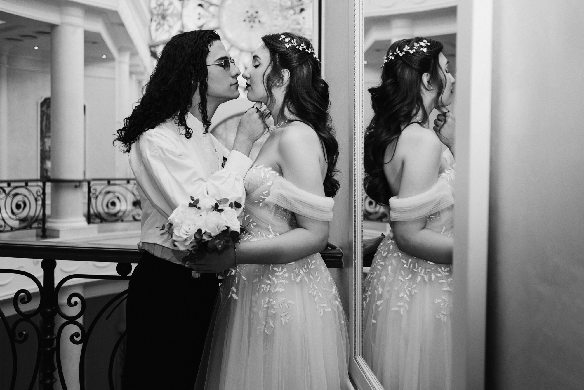 Свадебная фотосессия в Тюмени: ЗАГС, Мост Влюбленных и Монастырь | Фотограф Дарья Мустафина. Портретный фотограф Тюмень Дарья Мустафина