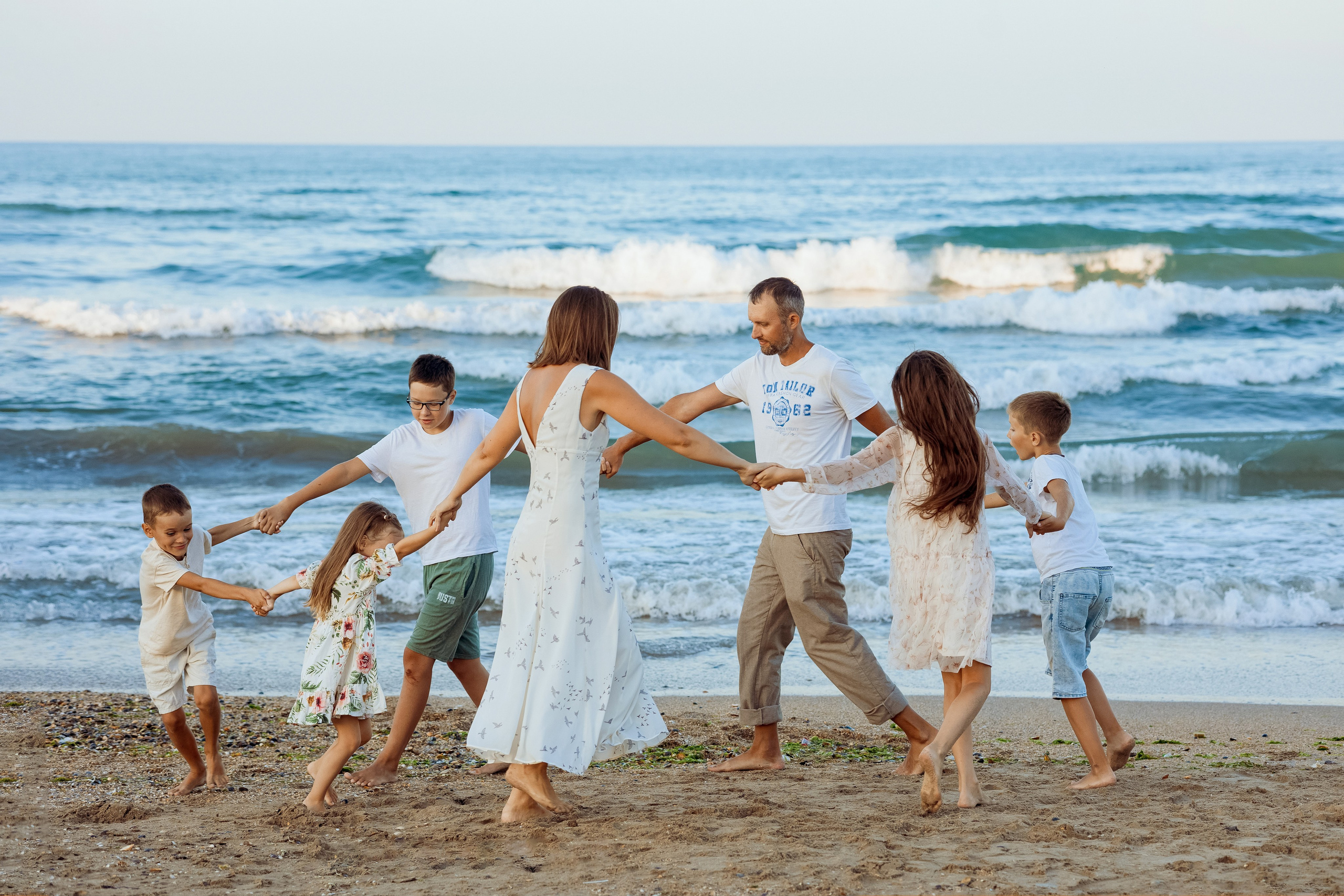 Юлия с семьёй. Свадебный и семейный фотограф в Каспийске Алёна Нурмагомедова