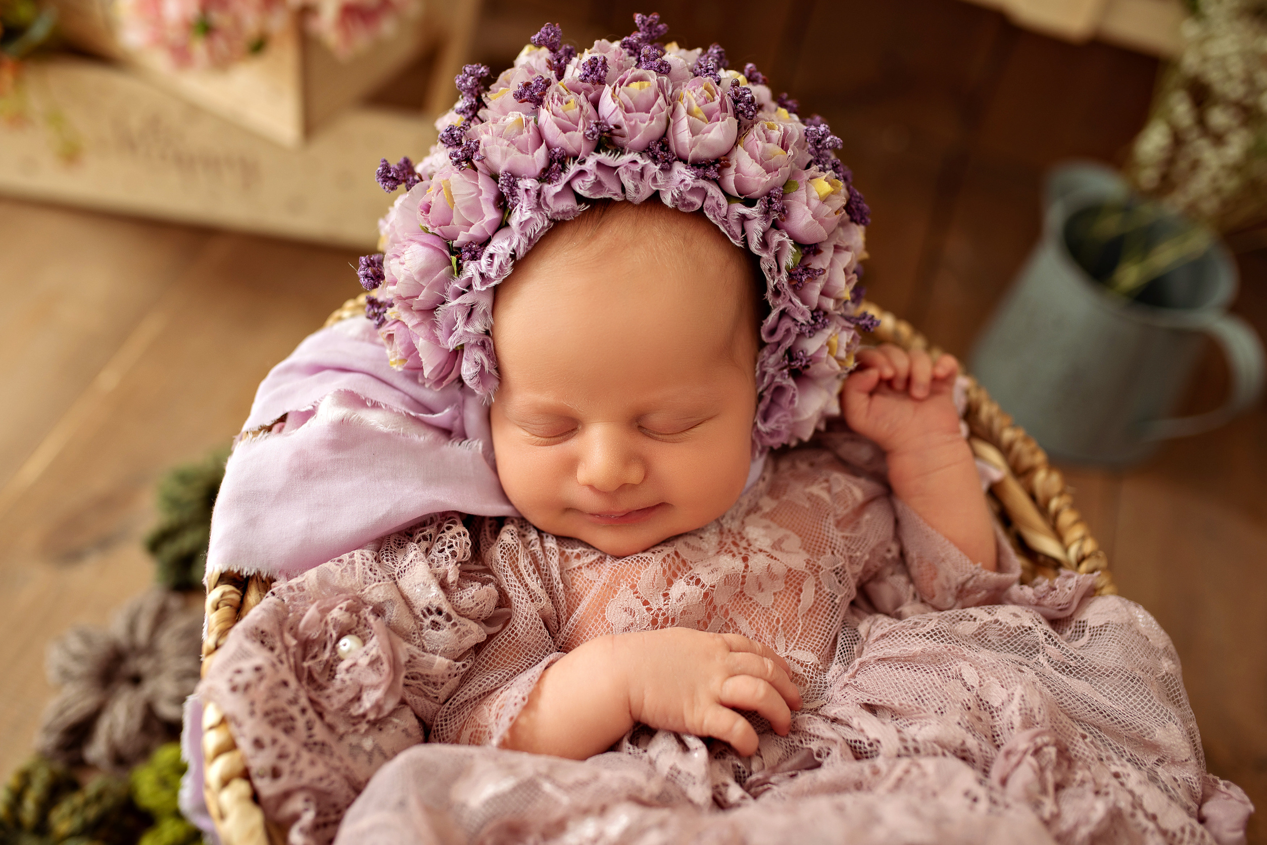 Новорожденные девочки. Фотограф новорожденных и детей до года в Челябинске Иванова Елена