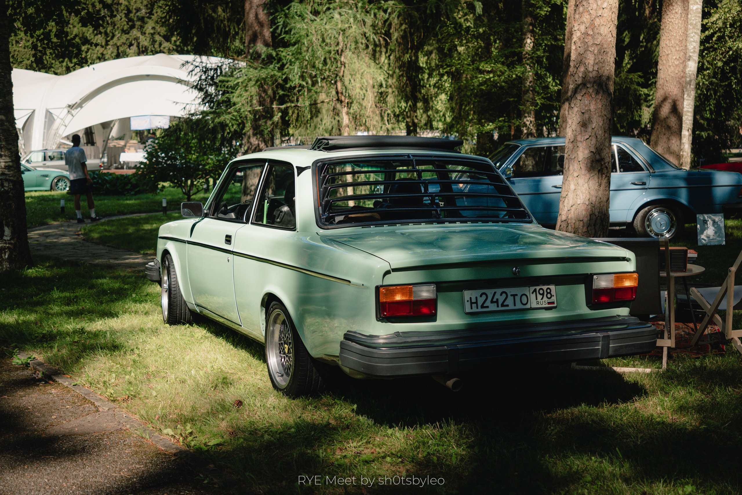 Масштабный летний фестиваль RYE Meet — встреча клуба любителей автомобилей старше 25-лет. Автомобильный фотограф Антон Цырулев