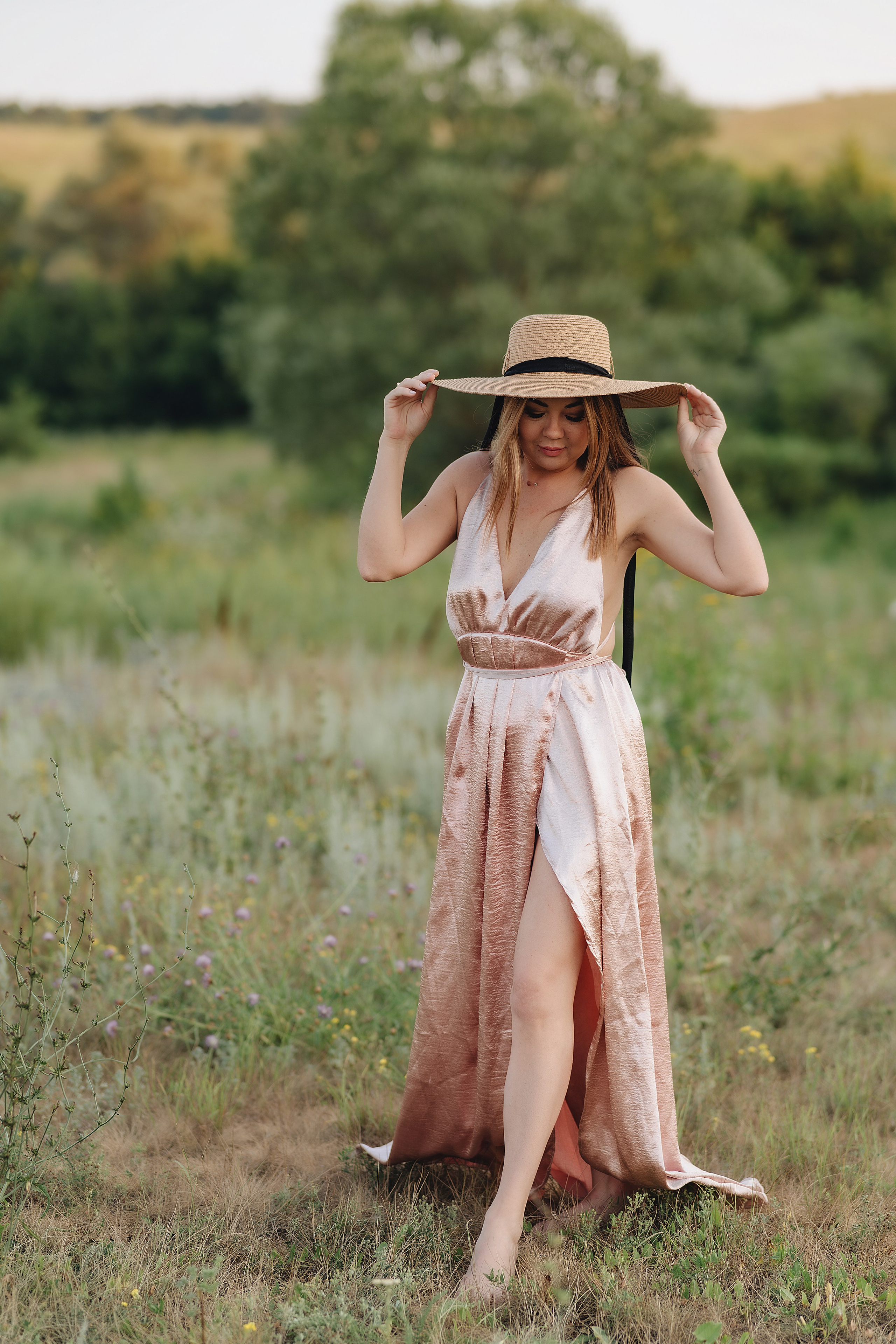 Юлия | Летняя съемка на закате. Фотограф Карина Шмулёва. Воронеж и область