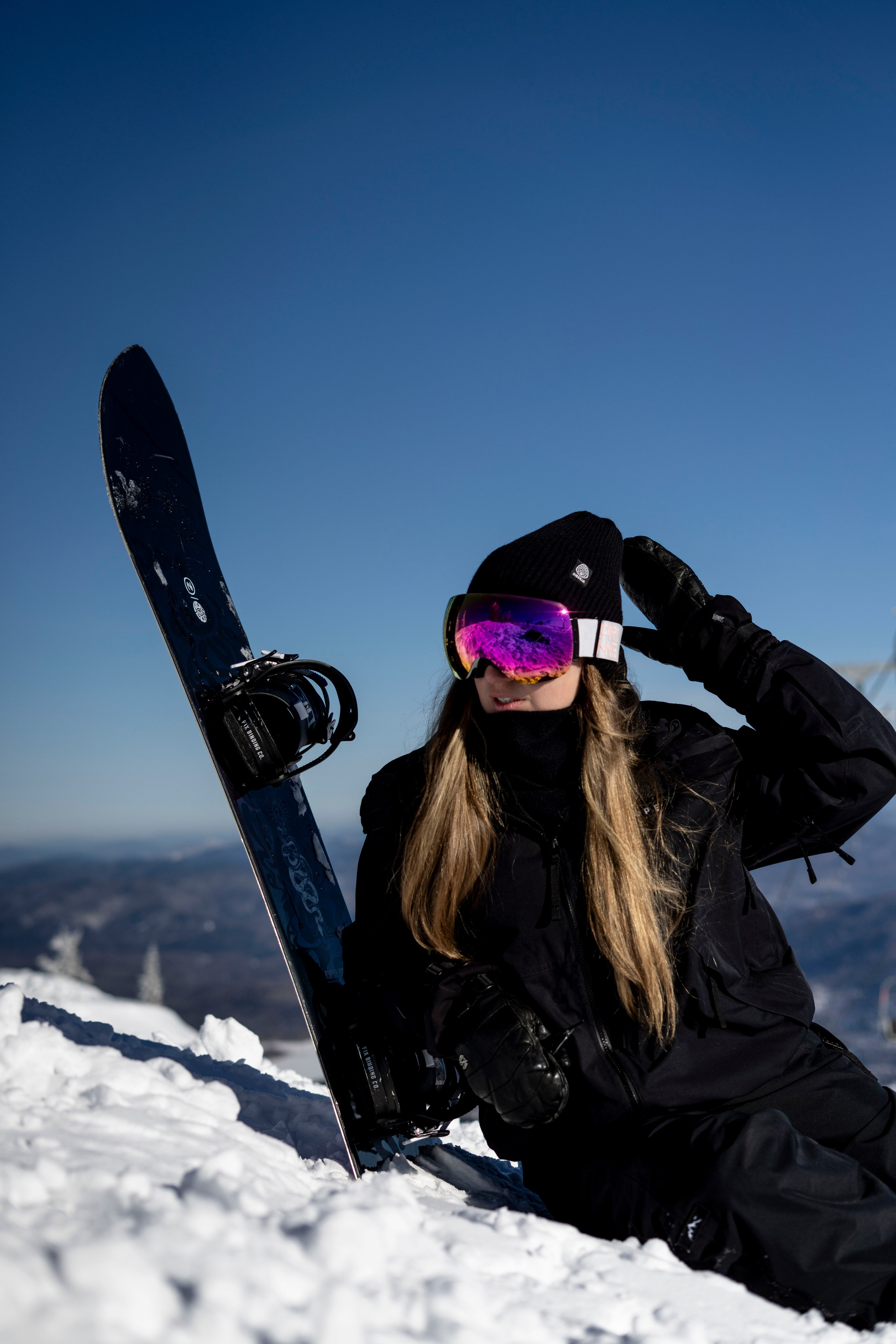 Фотосессия на вершине. Анастасия Паршукова — фотограф Шерегеш Новосибирск