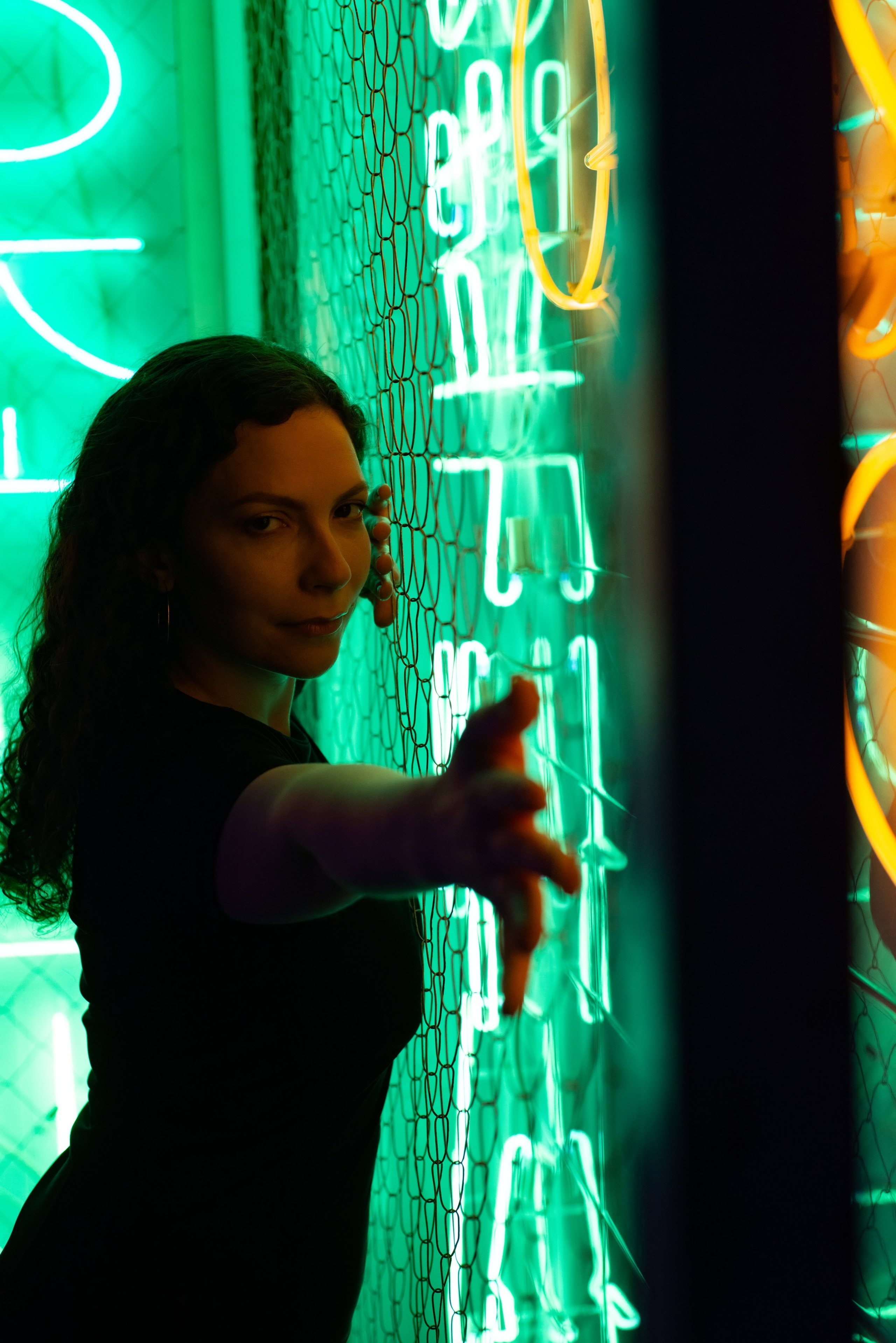 Анна в стиле киберпанк. Фотограф и дизайнер в Москве Екатерина Лобачева