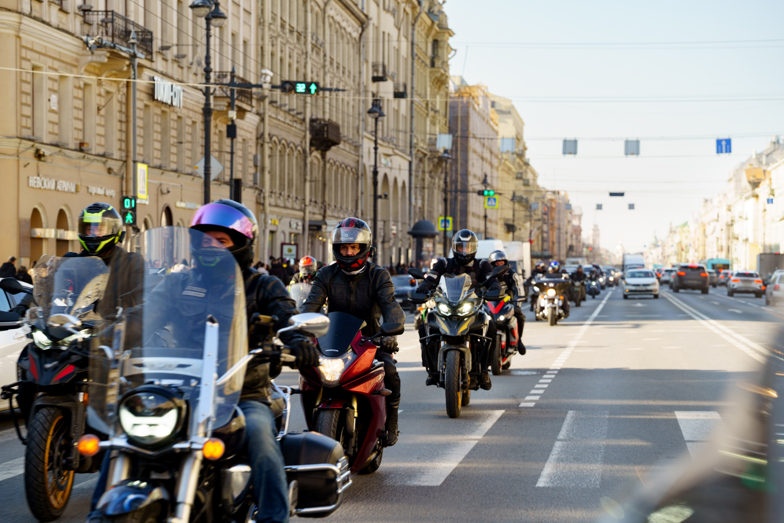 Прохват мотоклуба Norman Riders ч.1. Концертный и репортажный фотограф в Санкт-Петербурге Слава Пахомов