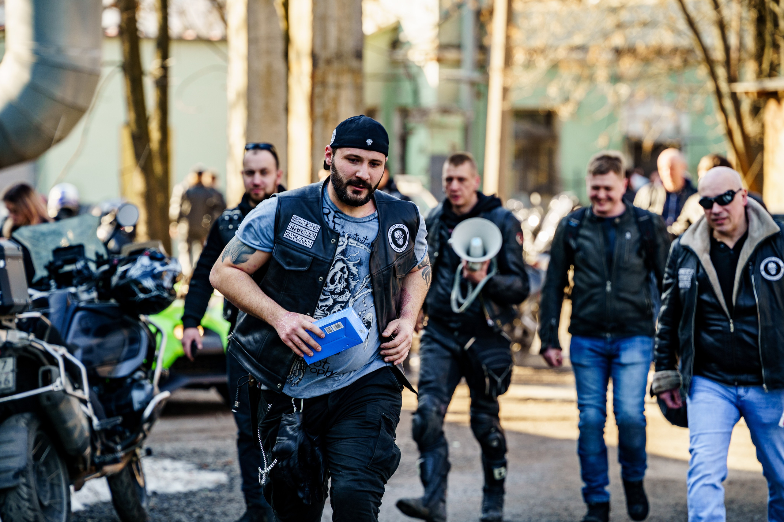 Прохват мотоклуба Norman Riders ч.2. Концертный и репортажный фотограф в Санкт-Петербурге Слава Пахомов