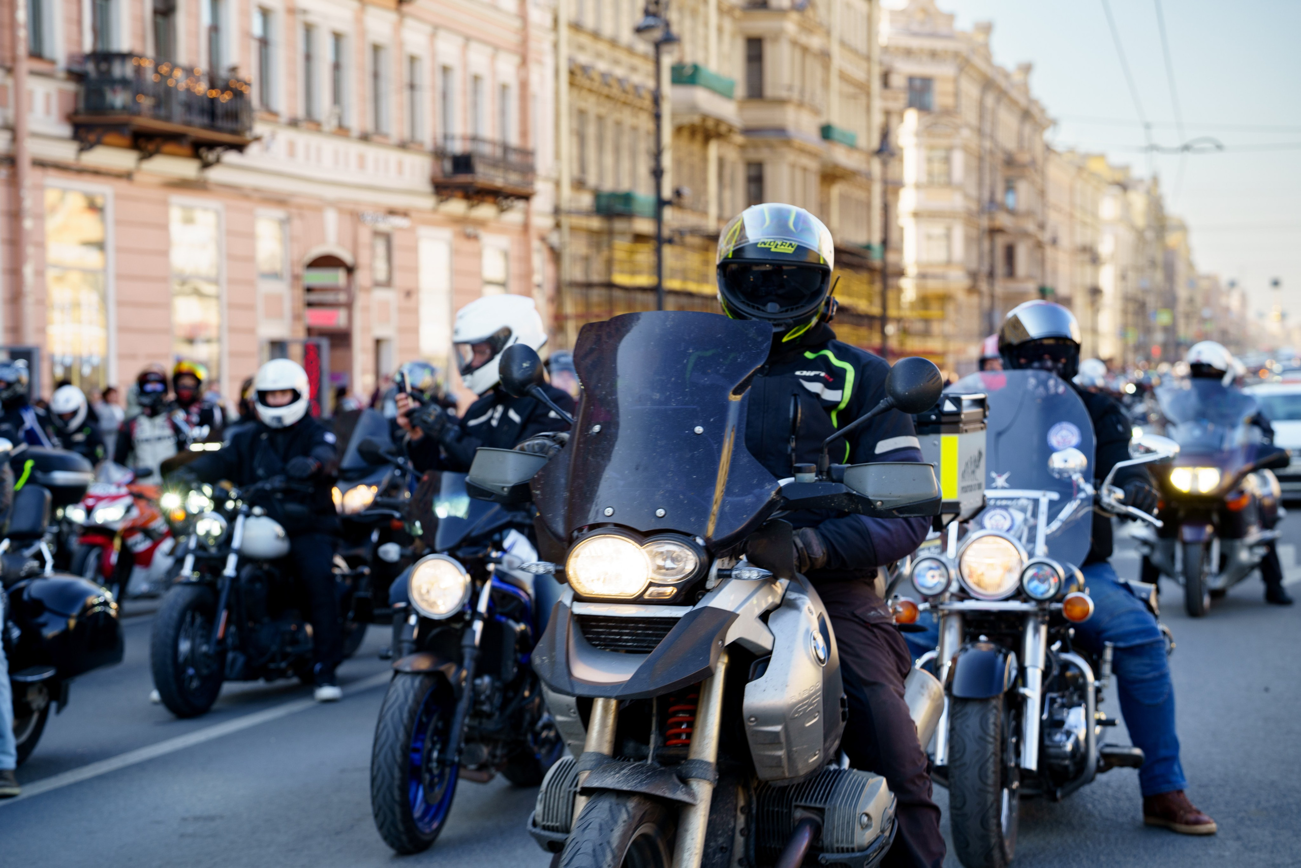 Прохват мотоклуба Norman Riders ч.1. Концертный и репортажный фотограф в Санкт-Петербурге Слава Пахомов