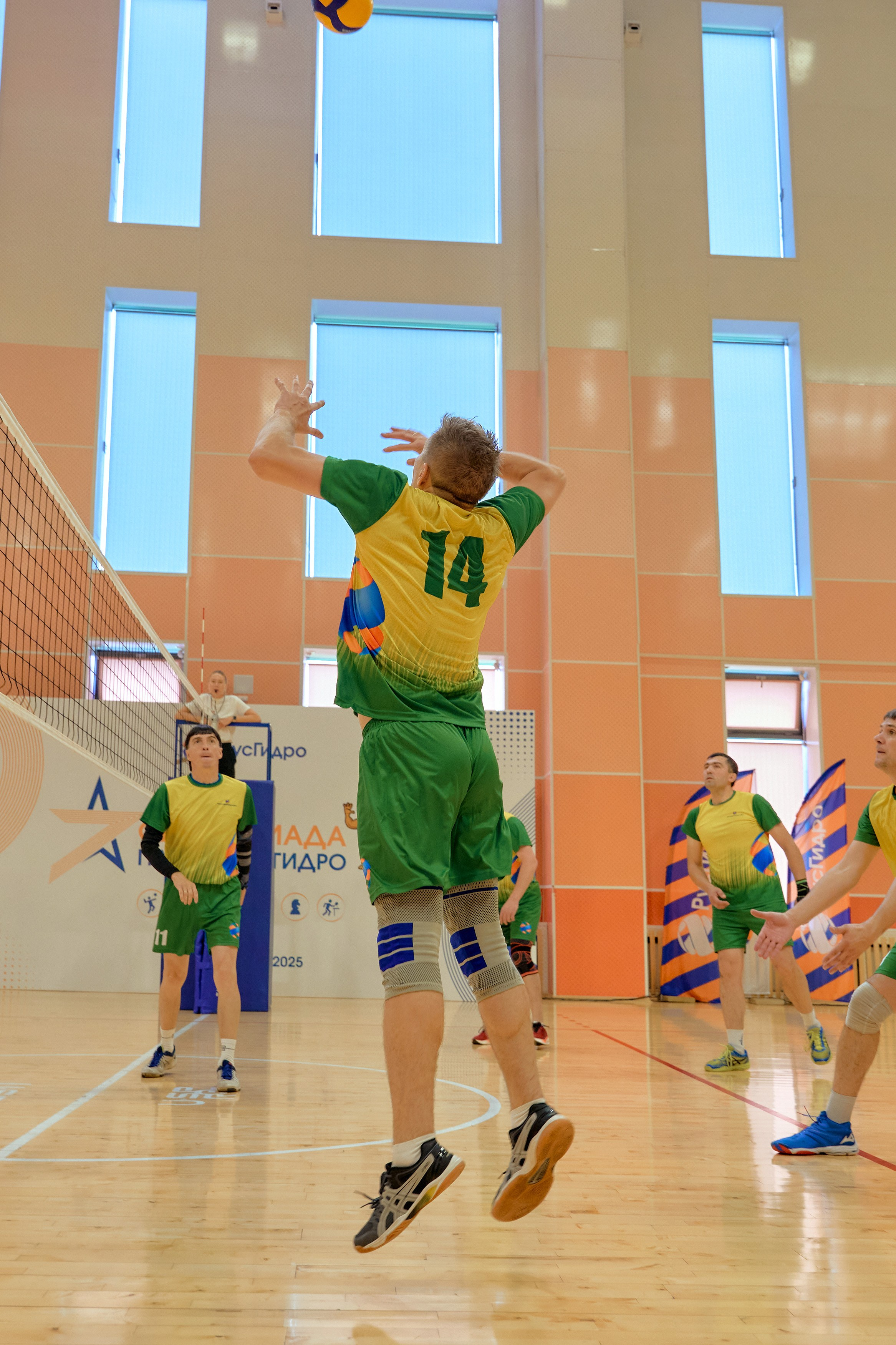 Спартакиада Группы РУСГИДРО | Волейбол. Александр Сазонов Красноярск