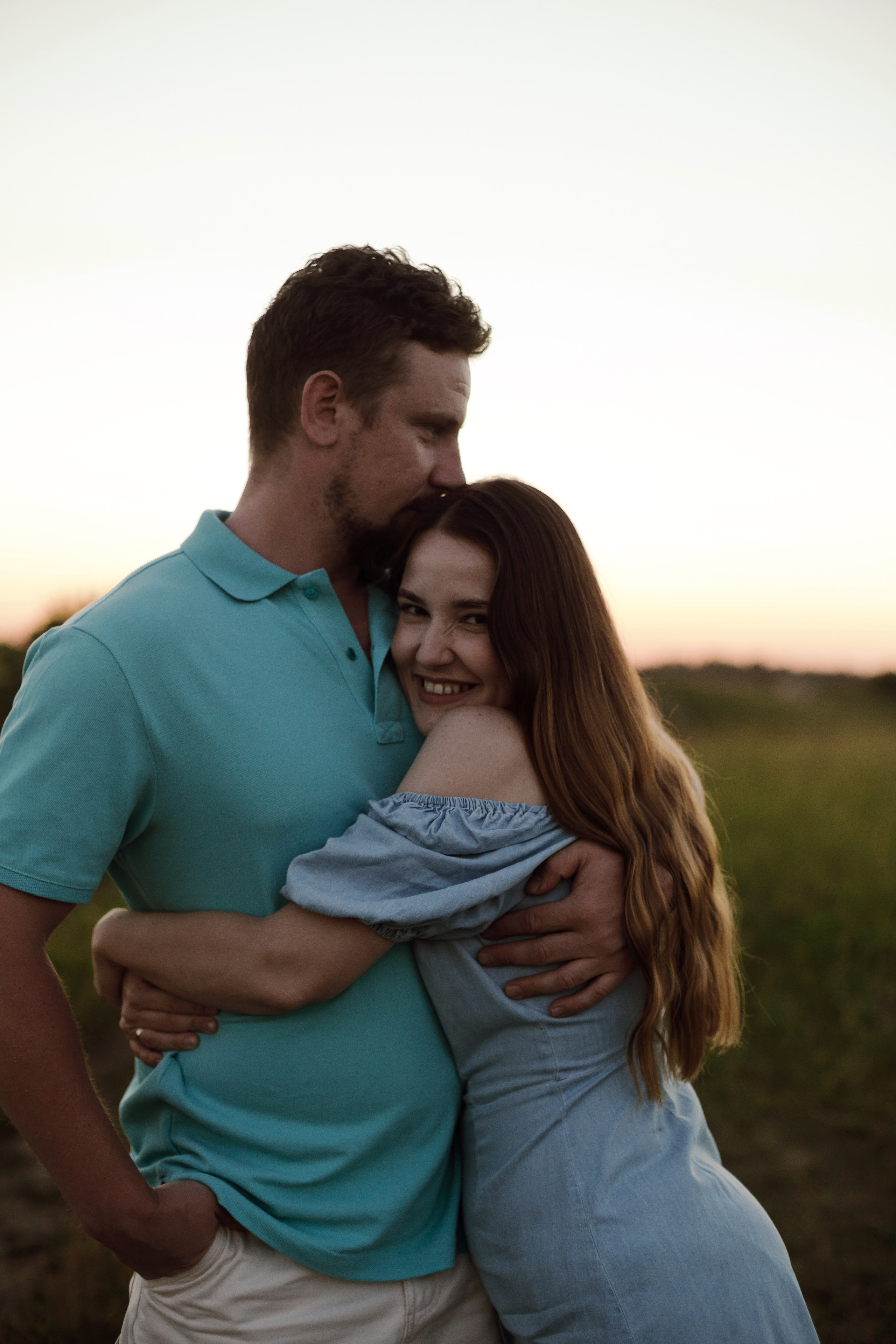 Колтушские высоты — Марина и Сергей. Портретный фотограф в Санкт-Петербурге Элина Ситникова