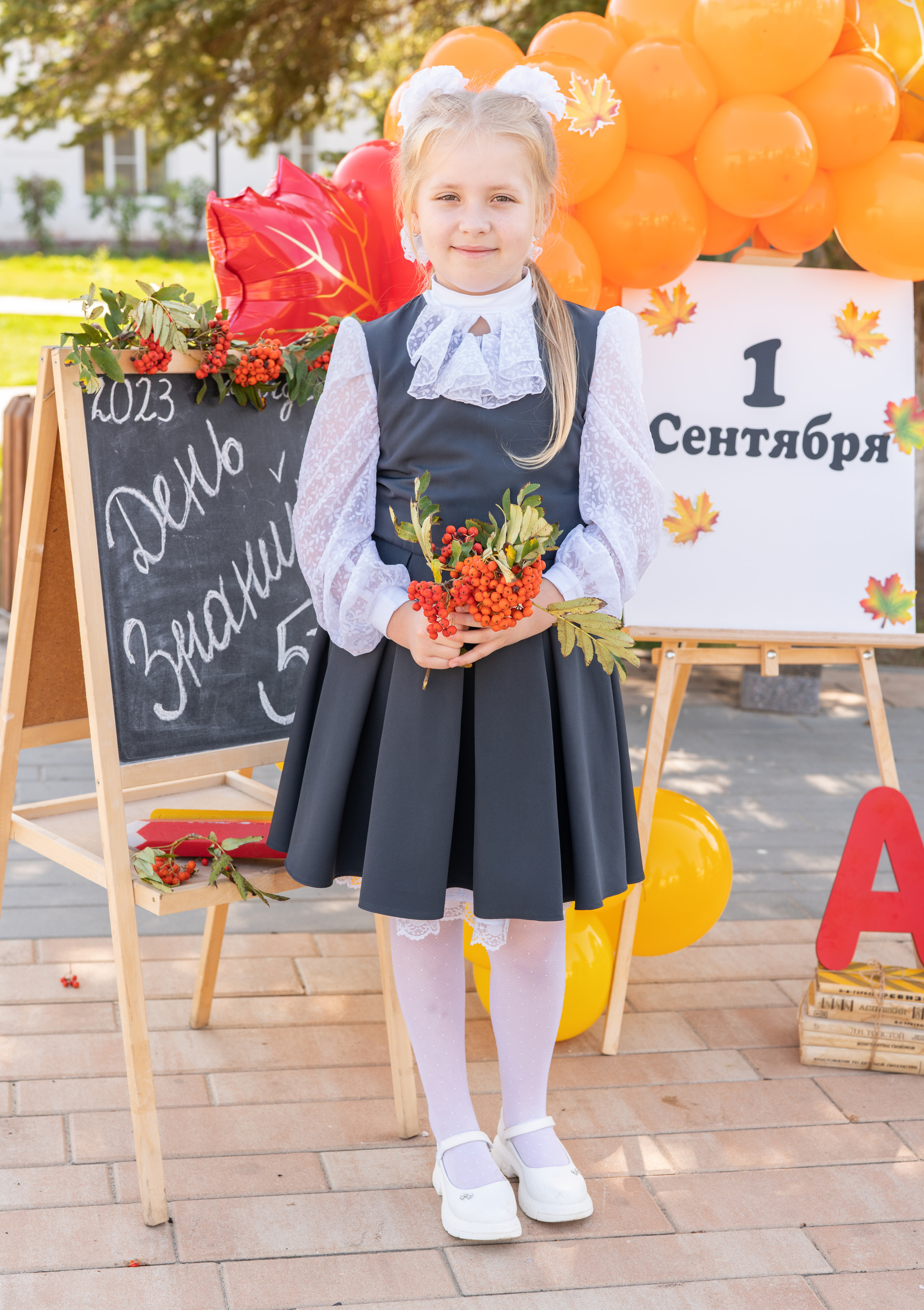Фотопроект «Здравствуй, школа!» Даша. Семейный и детский фотограф Тула Ясногорск Тульская область Надежда Кукушкина