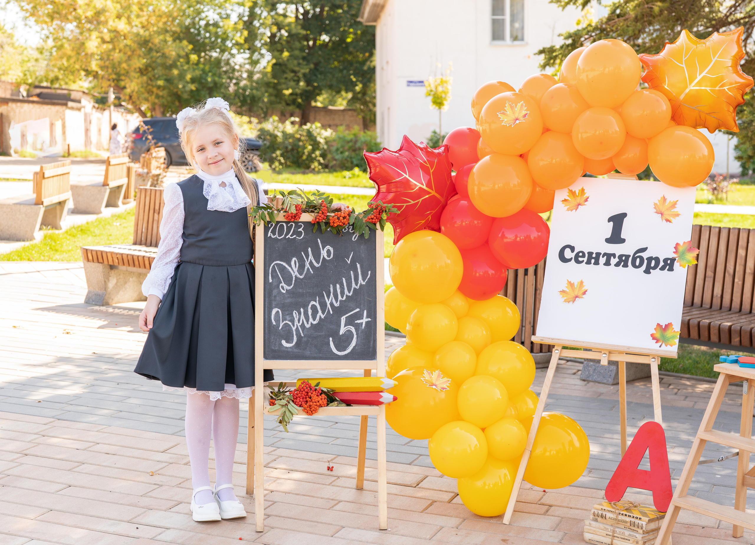 Фотопроект «Здравствуй, школа!» Даша. Семейный и детский фотограф Тула Ясногорск Тульская область Надежда Кукушкина