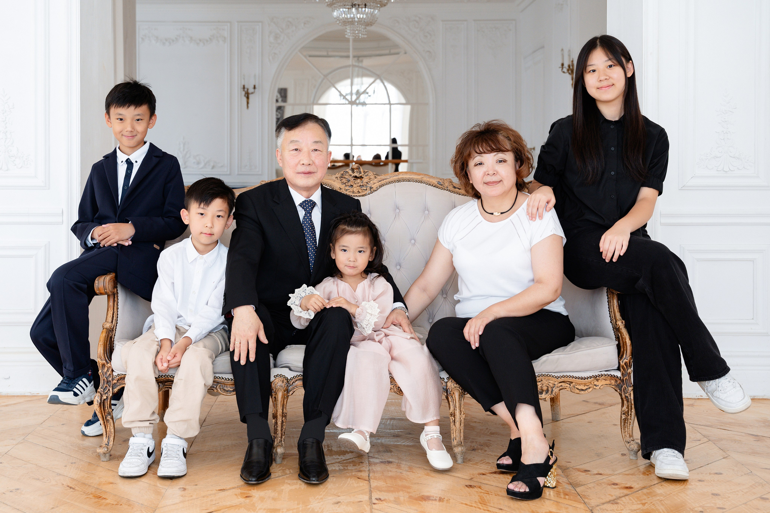 Фотосессия корейской семьи. Фотограф Юлия Кондратьева