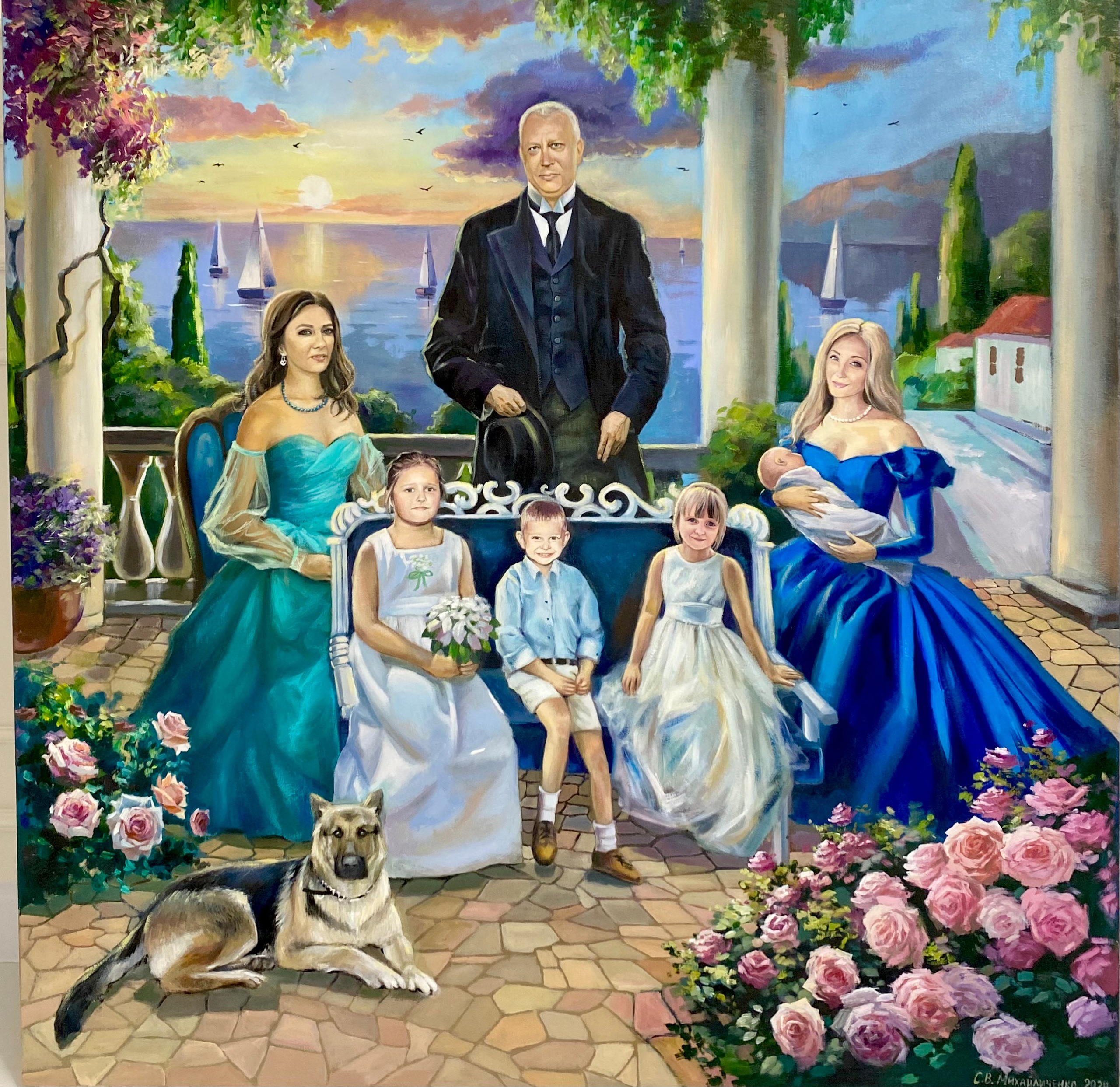 Портреты. Художник Светлана Михайличенко. Картины ручной работы в наличии и под заказ