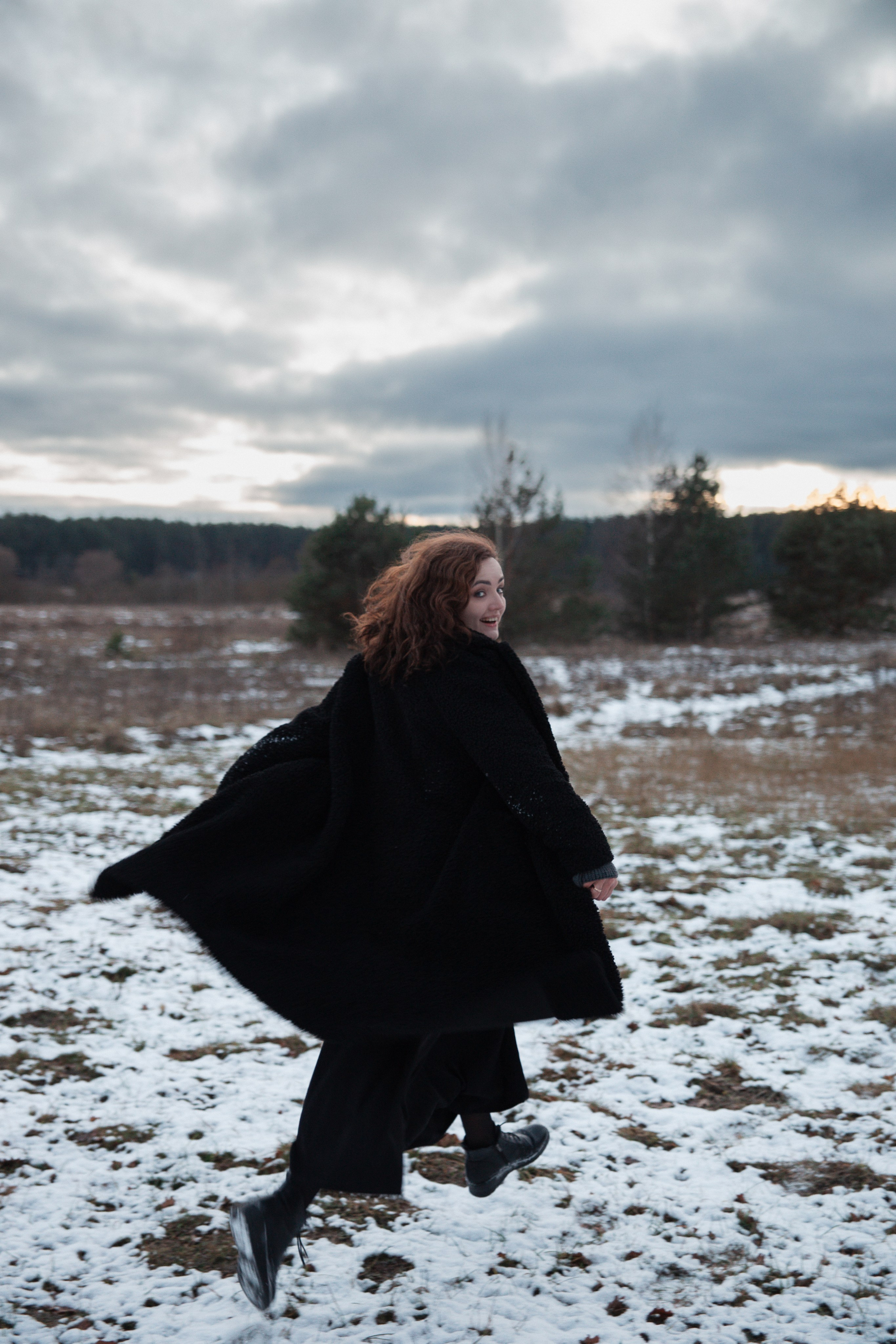 Фотосессия Ксении. Между осенью и зимой. Детский и семейный фотограф в Твери Анастасия Соловьева