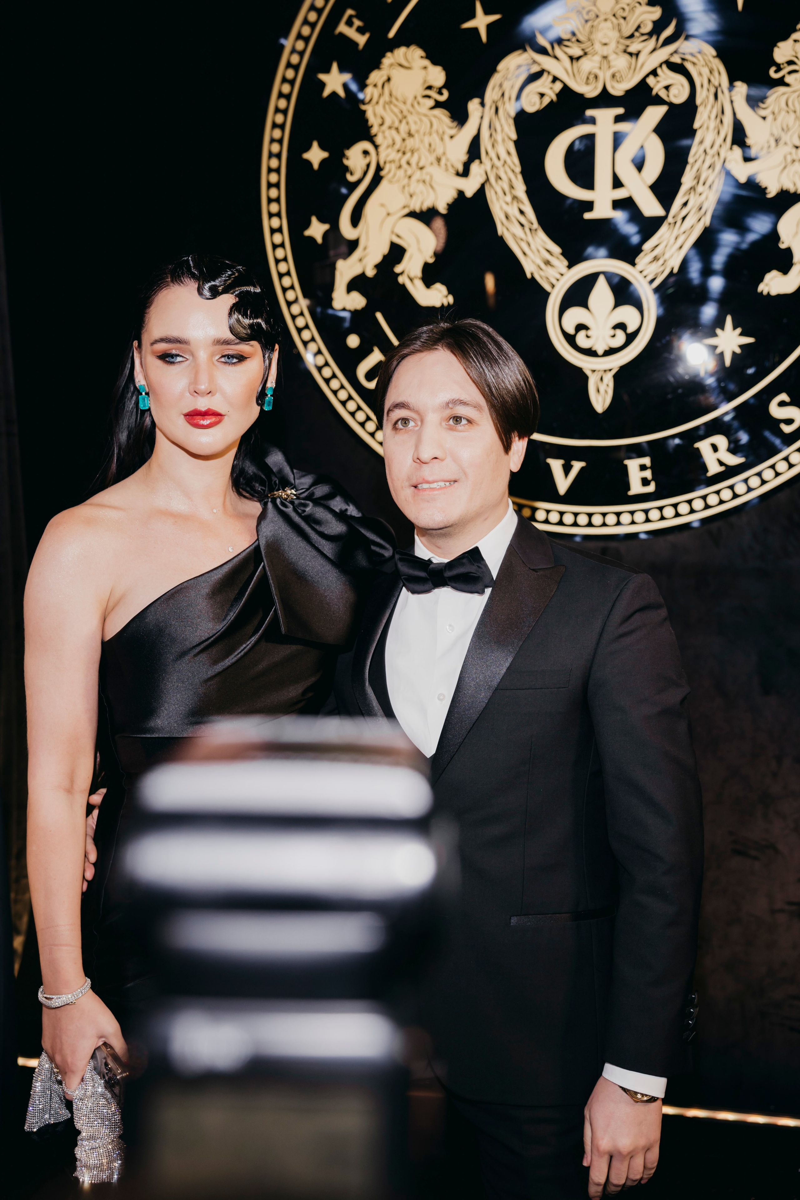 Тимур Хайдаров с супругой Светланой на Премьере клипа «Черная пантера» Филиппа Киркорова в кинотеатре «Художественный» в Москве