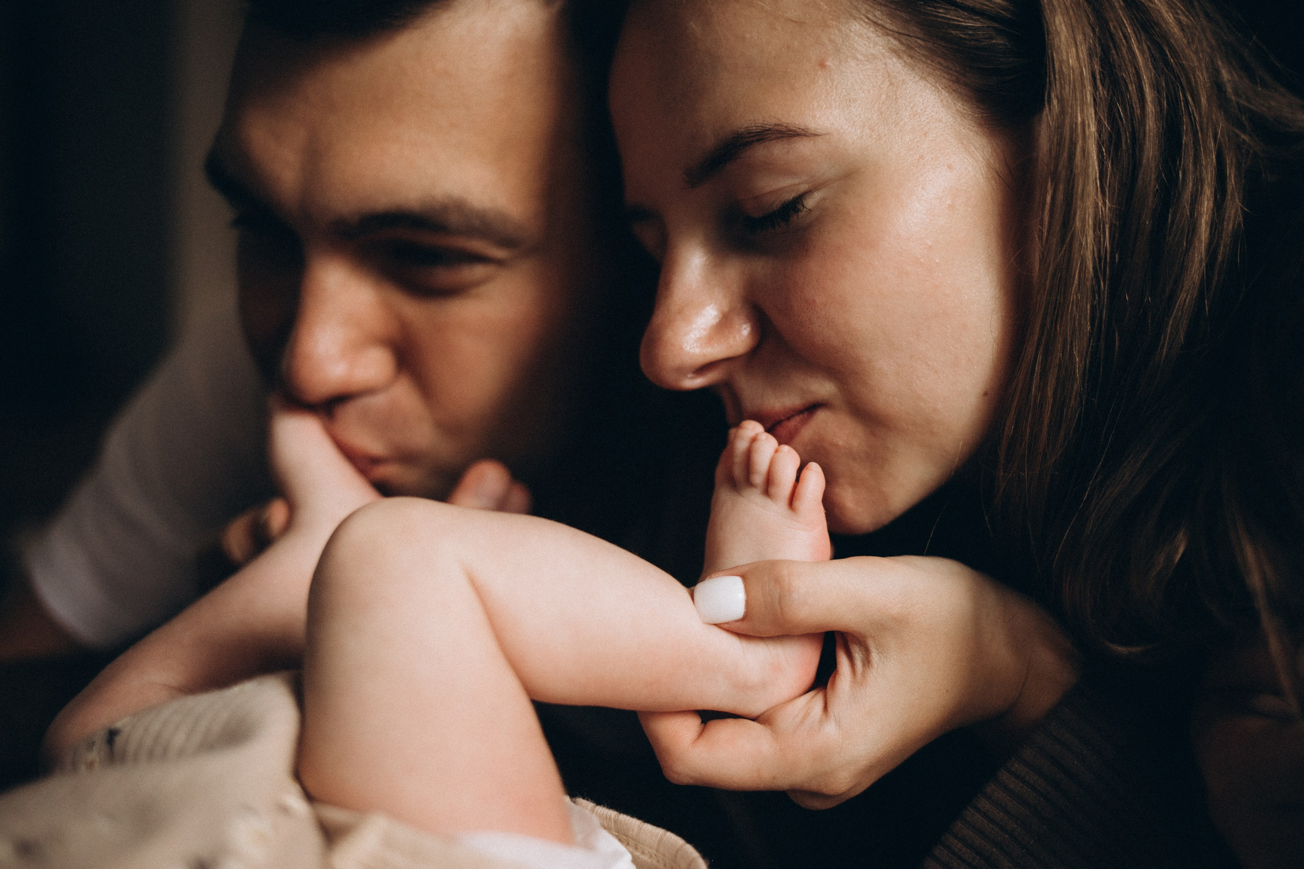 Валера, Катя и София. Семейный и свадебный фотограф Анна Кожокарь