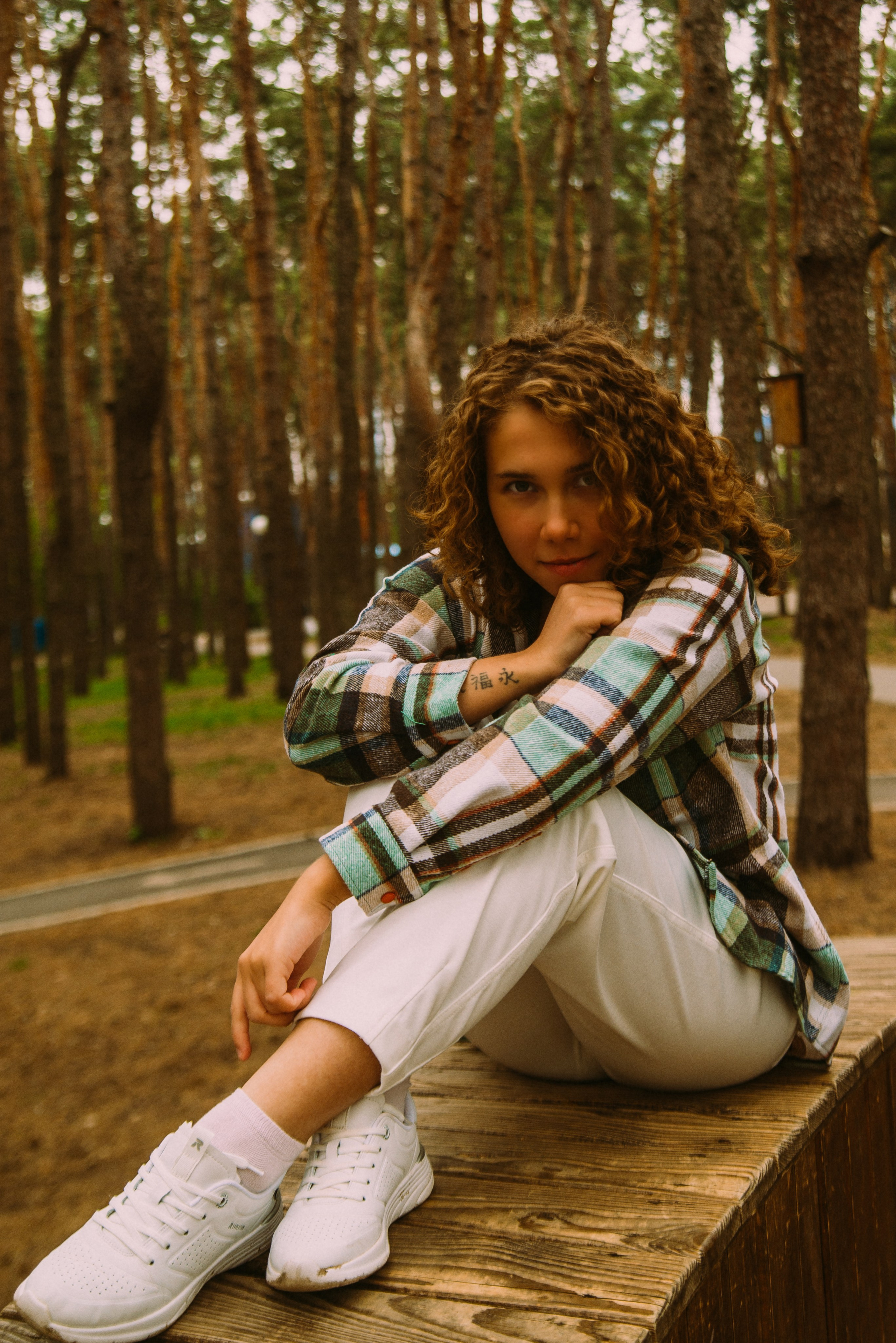 Фотосессия девушки в парке. Семейный, детский фотограф в Минске Вероника Гапоненко