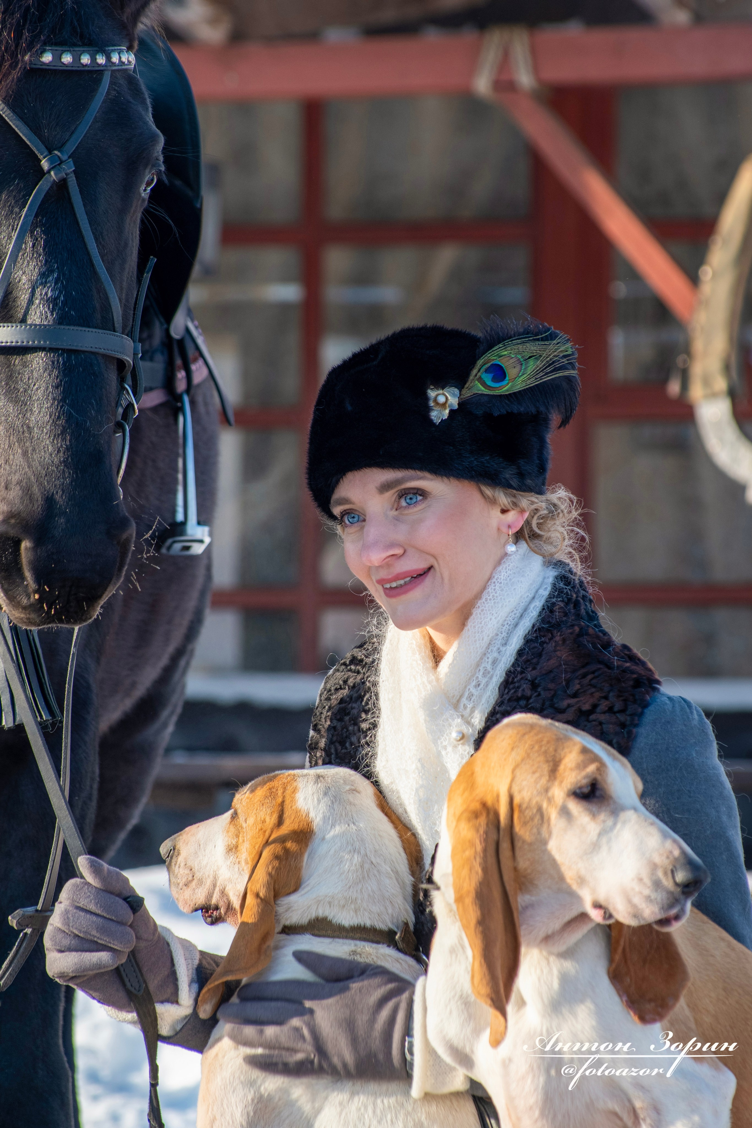 Конная охота. Семейный и детский фотограф Антон Зорин