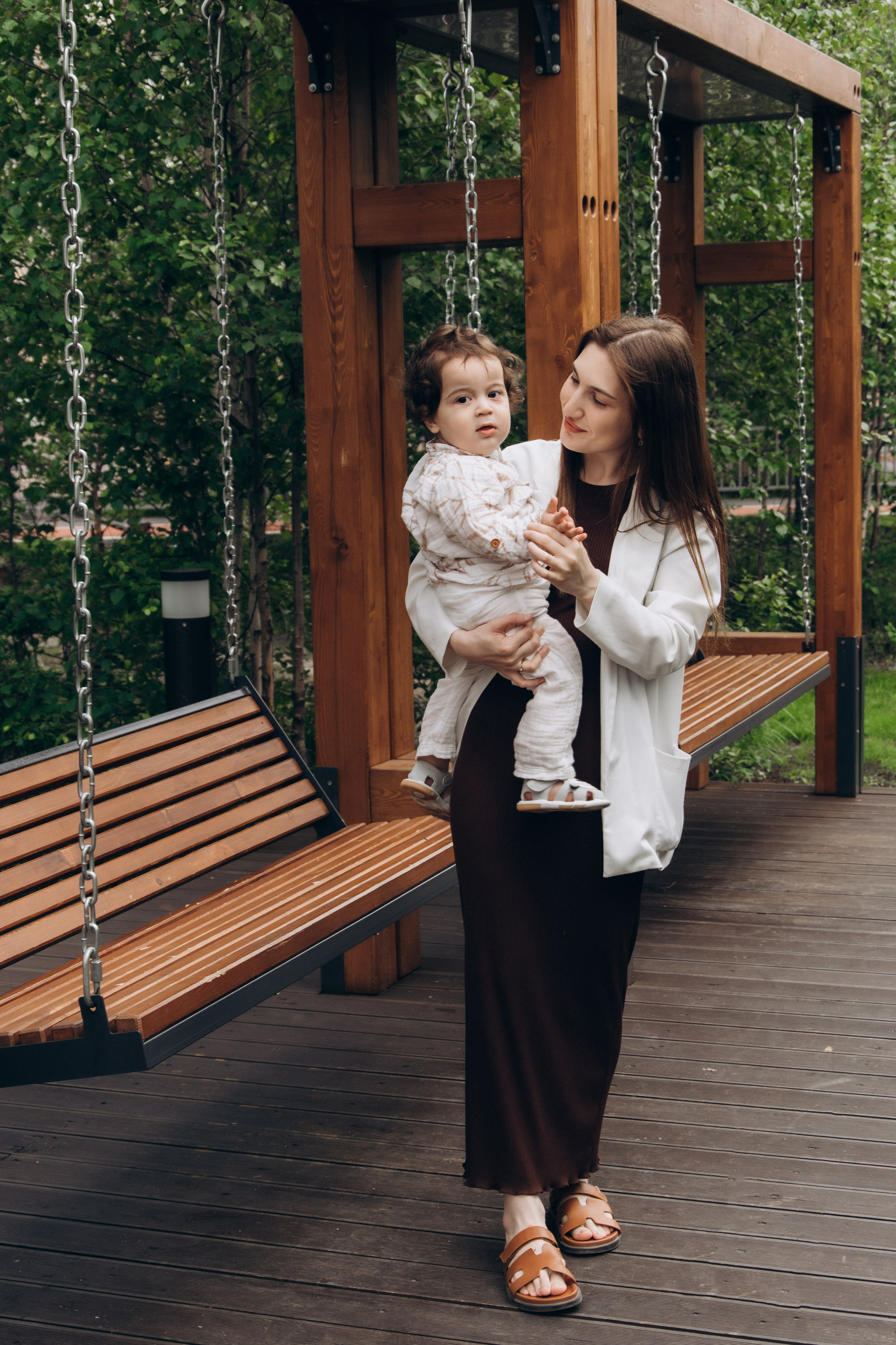 Тимоша в парке