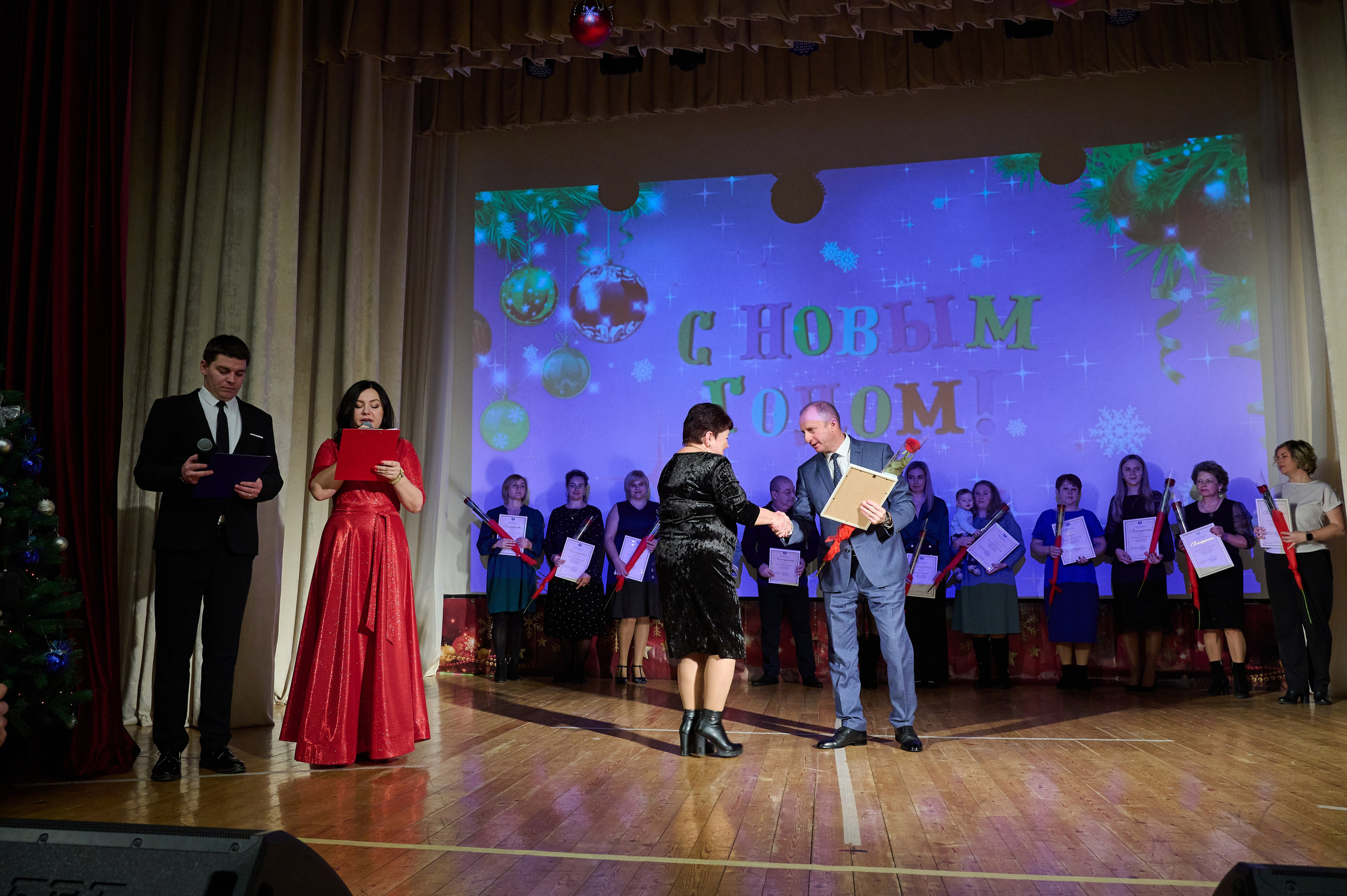 Новогодний концерт. Жизнь курорта Кабардинка в фотографиях