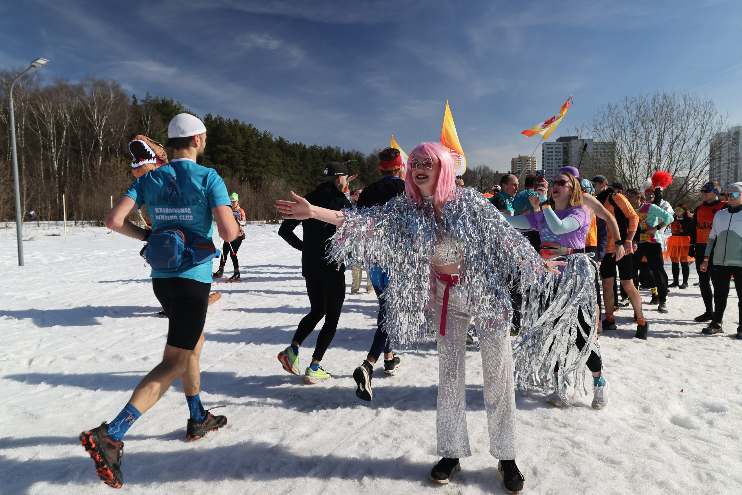 Марафон у дома, Тушиноги, 22.03.26. Фотограф Сергей Ловкий
